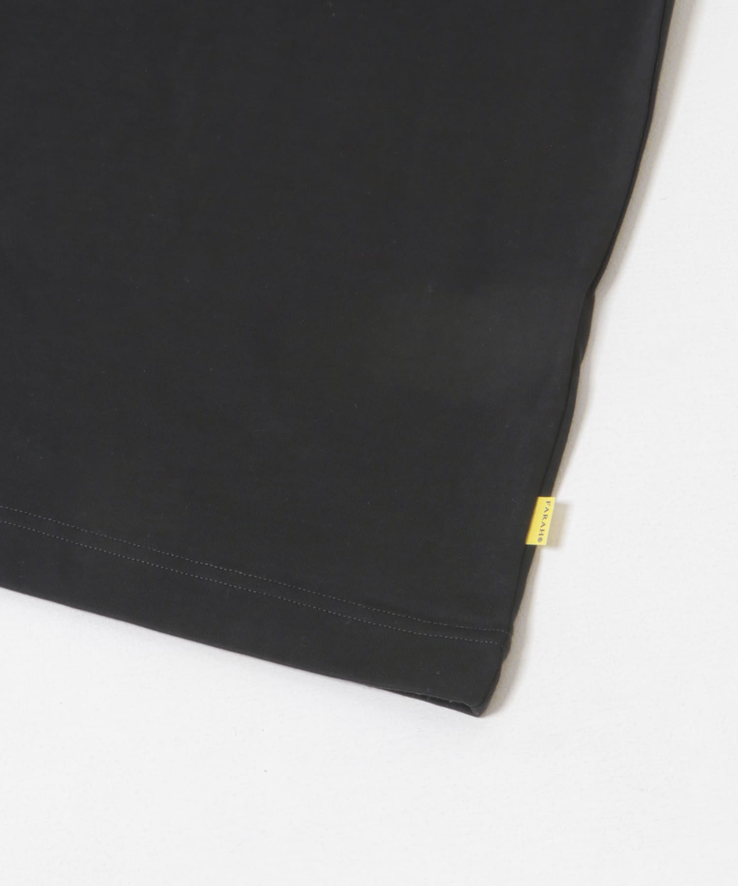 FARAH　Short-Sleeve T-shirts Classic Logo Black M