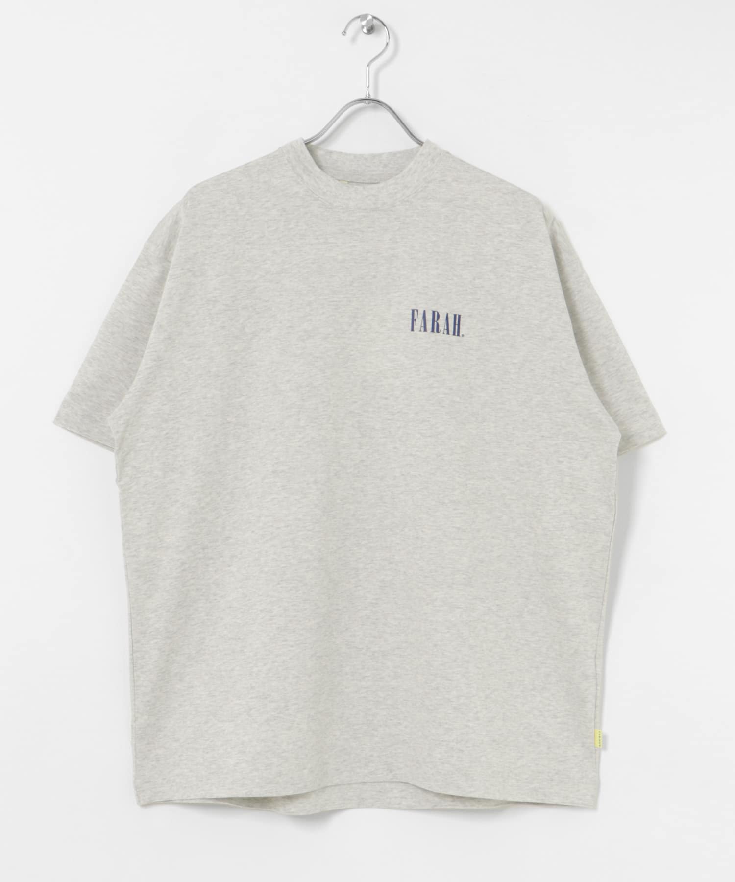 FARAH　Short-Sleeve T-shirts Classic Logo H.Grey M
