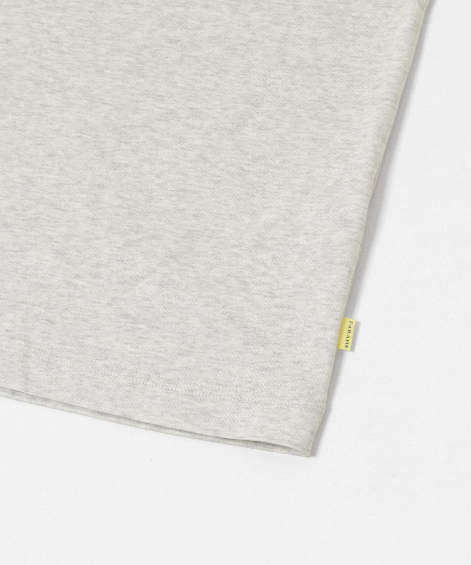 FARAH　Short-Sleeve T-shirts Classic Logo H.Grey M