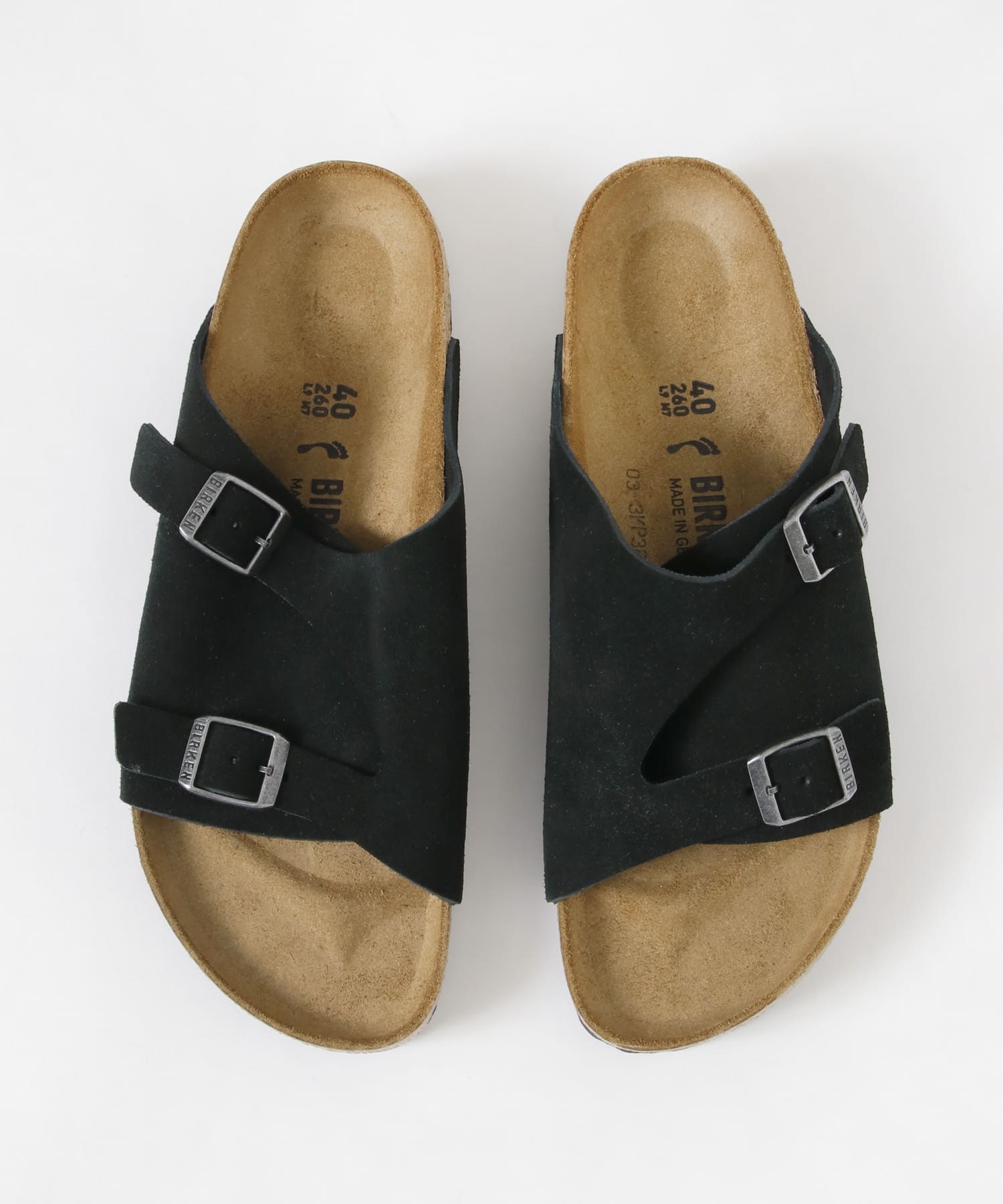 BIRKENSTOCK　Zurich(Narrow) Black 39