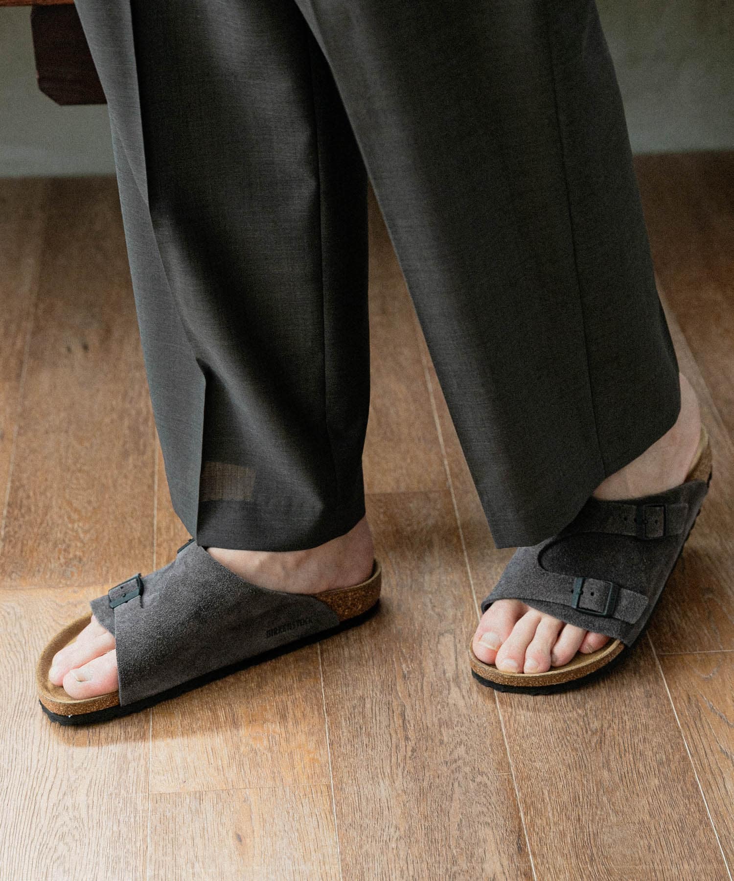 BIRKENSTOCK　Exclusive Zurich(Narrow) VelvetGrey 39