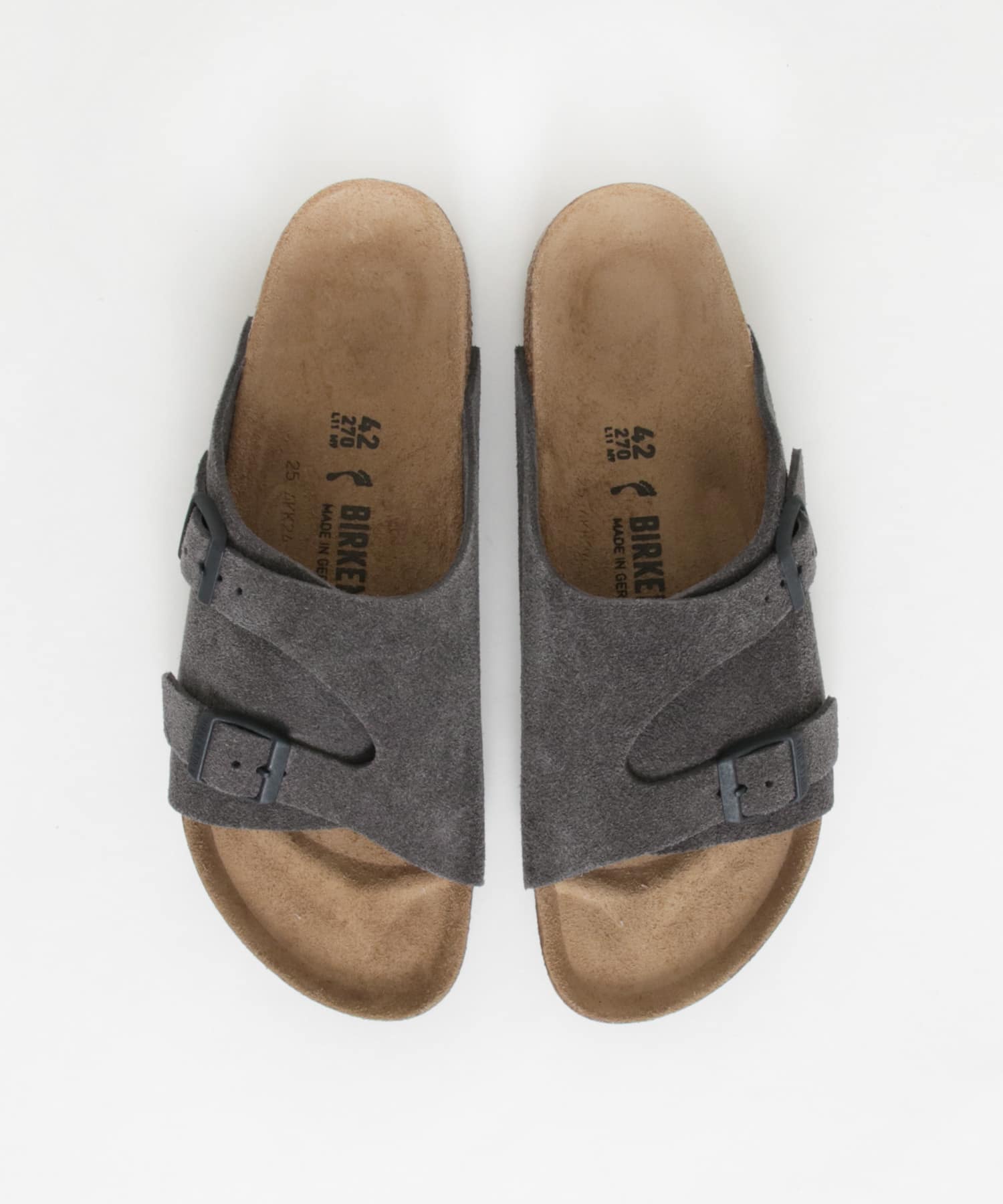 ビルケンシュトック　チューリッヒ　Zurich グレー　39 25.0〜25.5 楽天市場】BIRKENSTOCK[ビルケンシュトック]/ZURICH