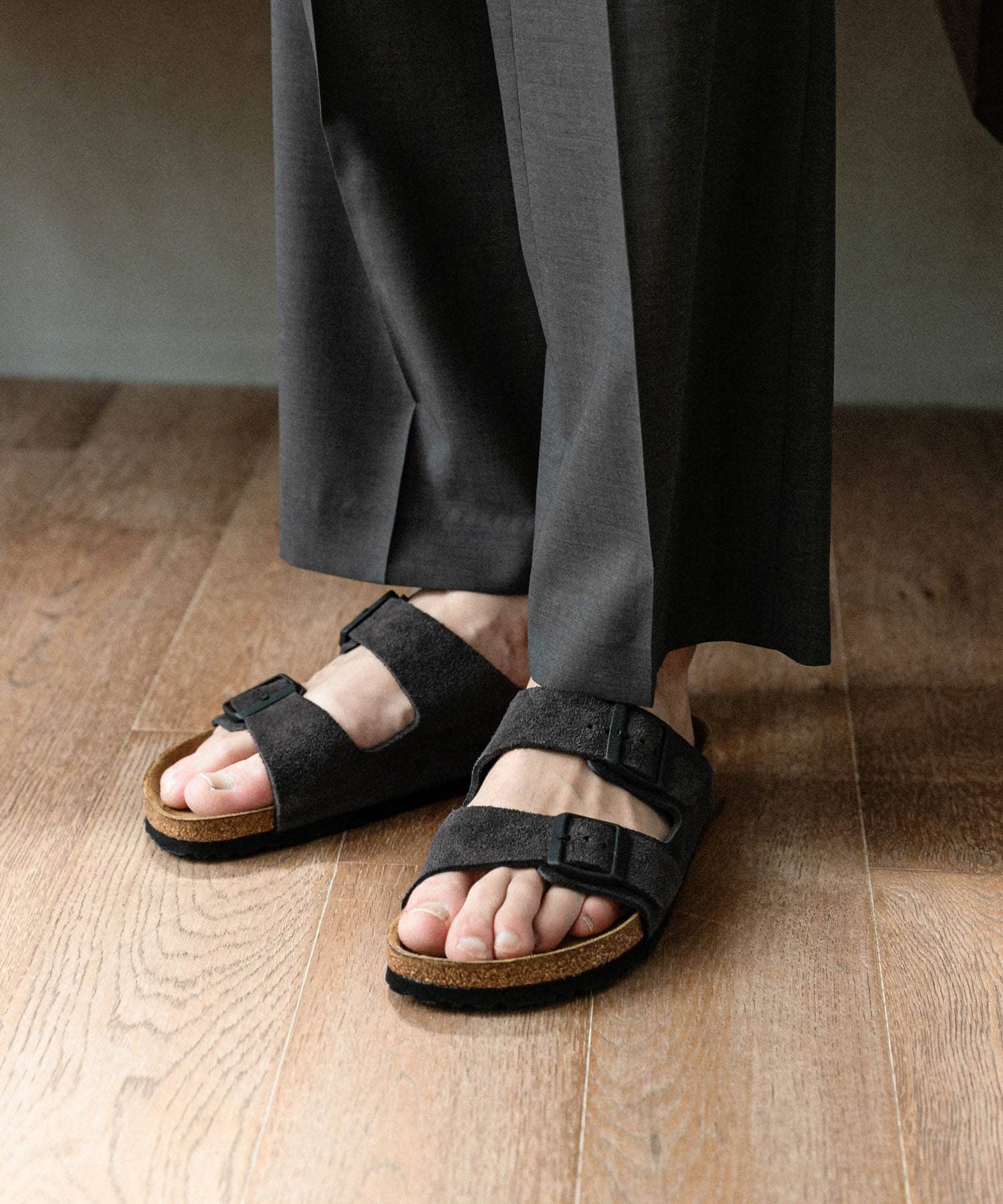 BIRKENSTOCK　Exclusive Arizona(Narrow) VelvetGrey 39