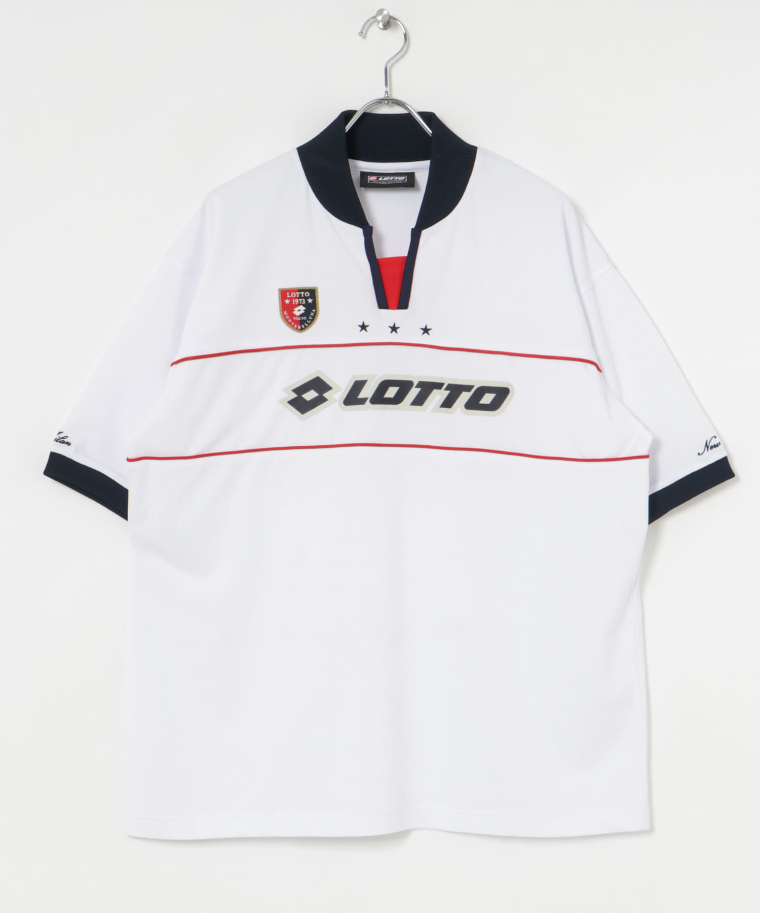 LOTTO　PIPING GAME SHIRTS WHITE M