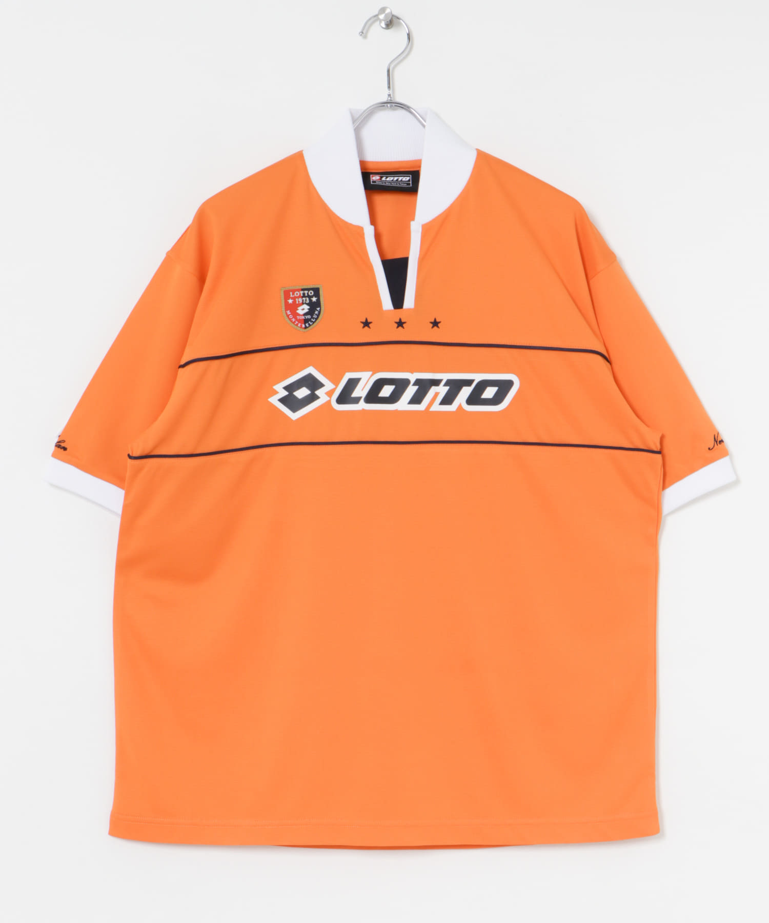 LOTTO　PIPING GAME SHIRTS ORANGE M