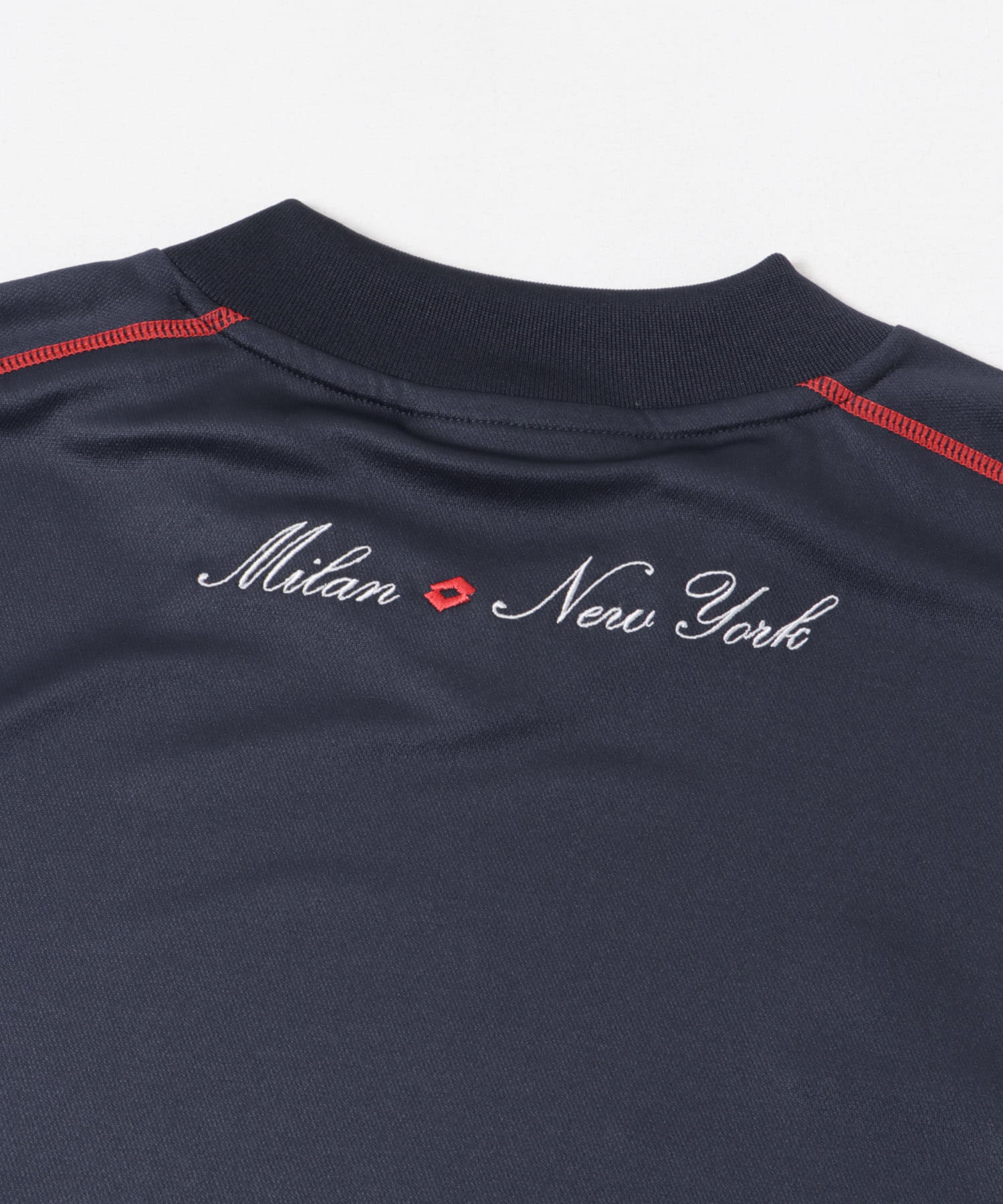 LOTTO　ONE POINT LOGO PRA-SHIRTS NAVY M