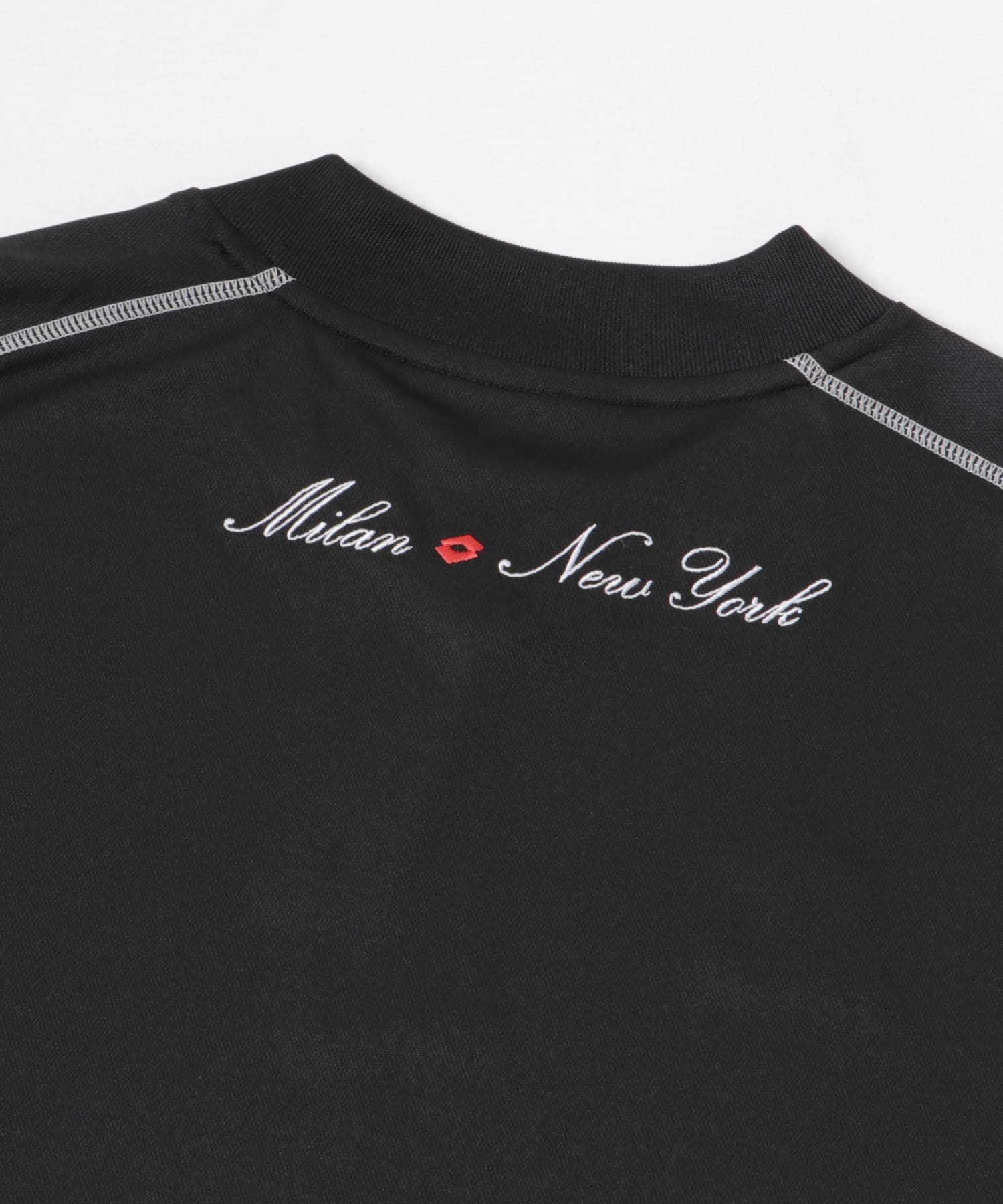 LOTTO　ONE POINT LOGO PRA-SHIRTS BLACK M