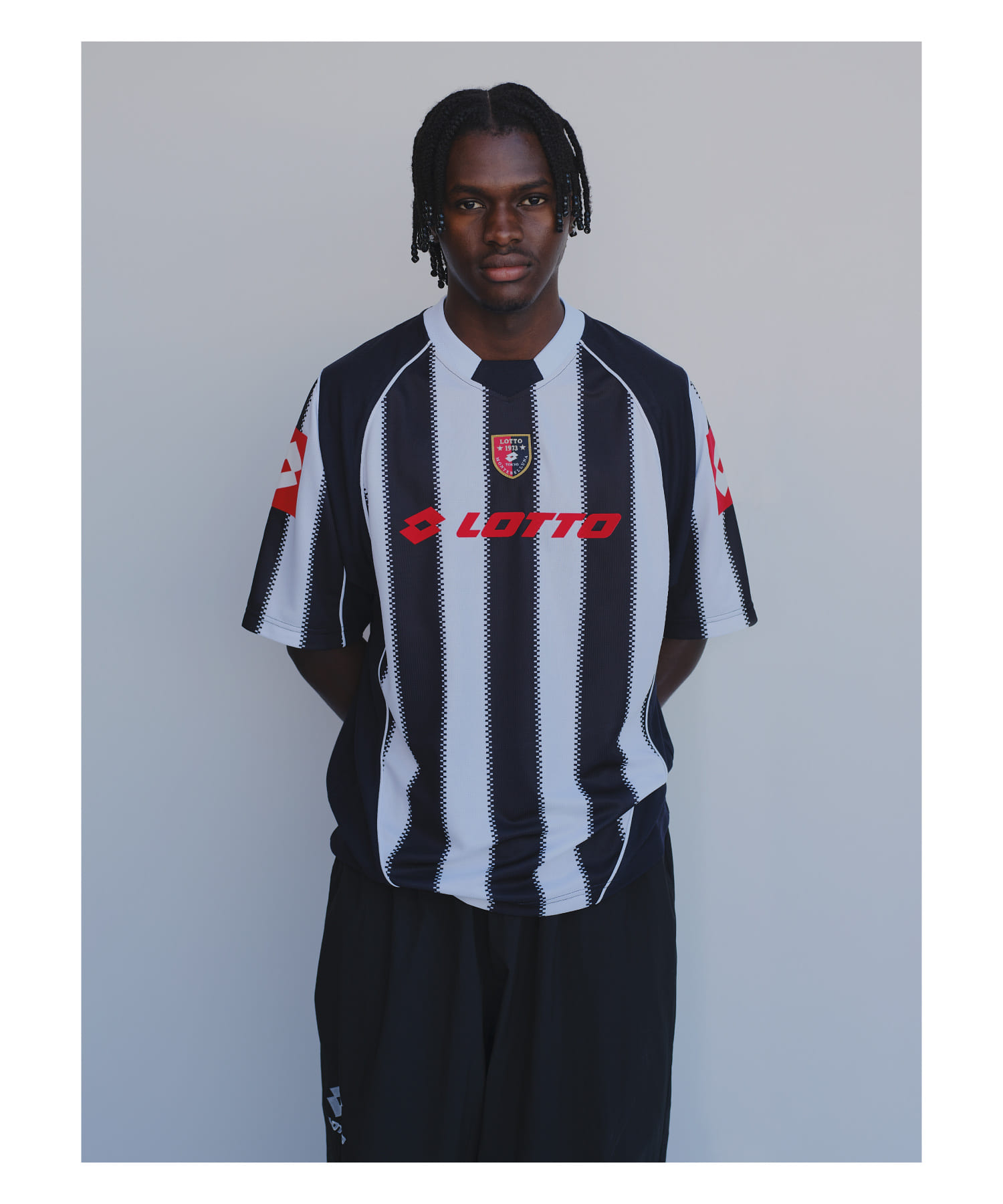 LOTTO　STRIPE GAME SHIRTS