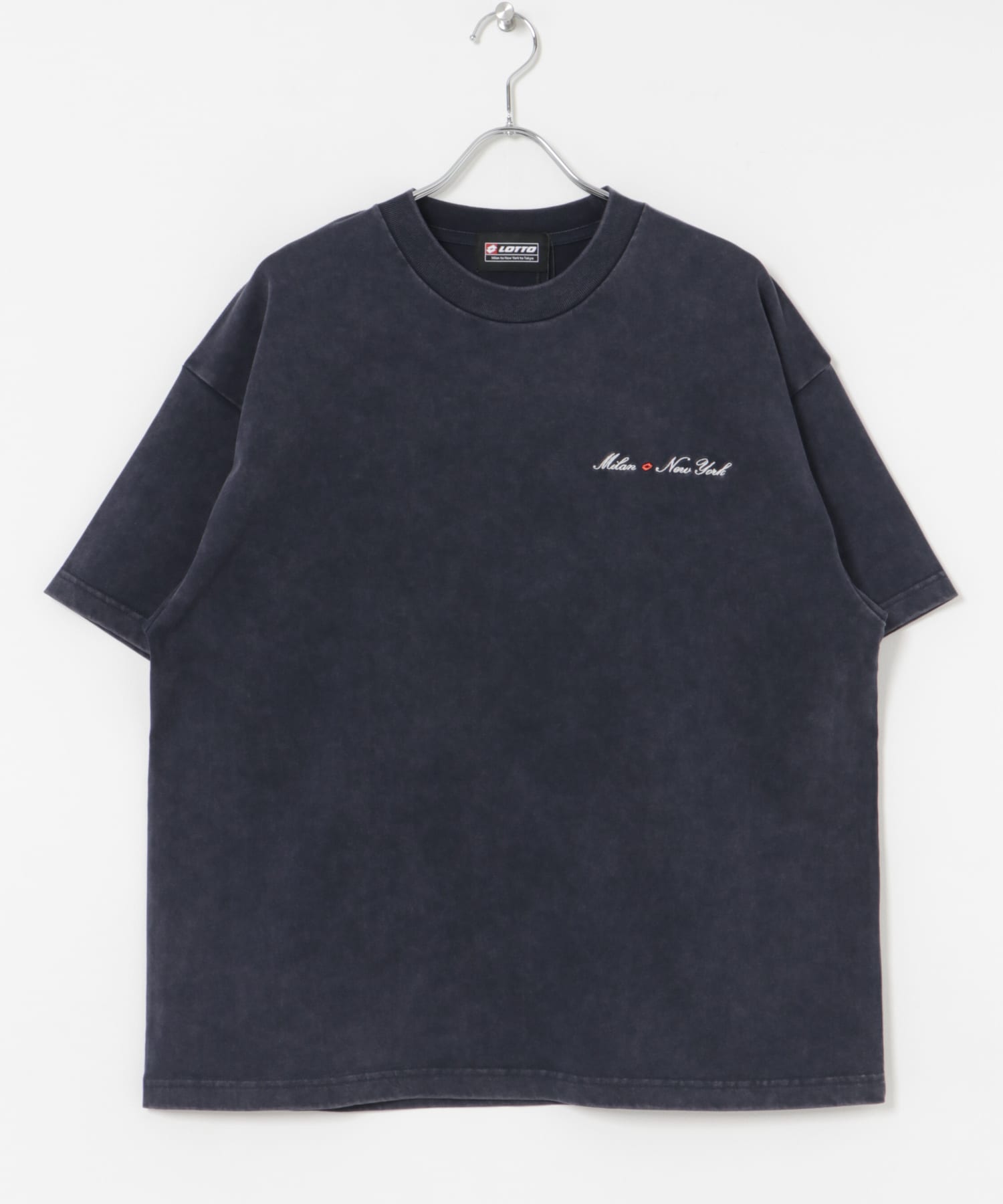 LOTTO　MILAN NEWYORK T-SHIRTS NAVY M