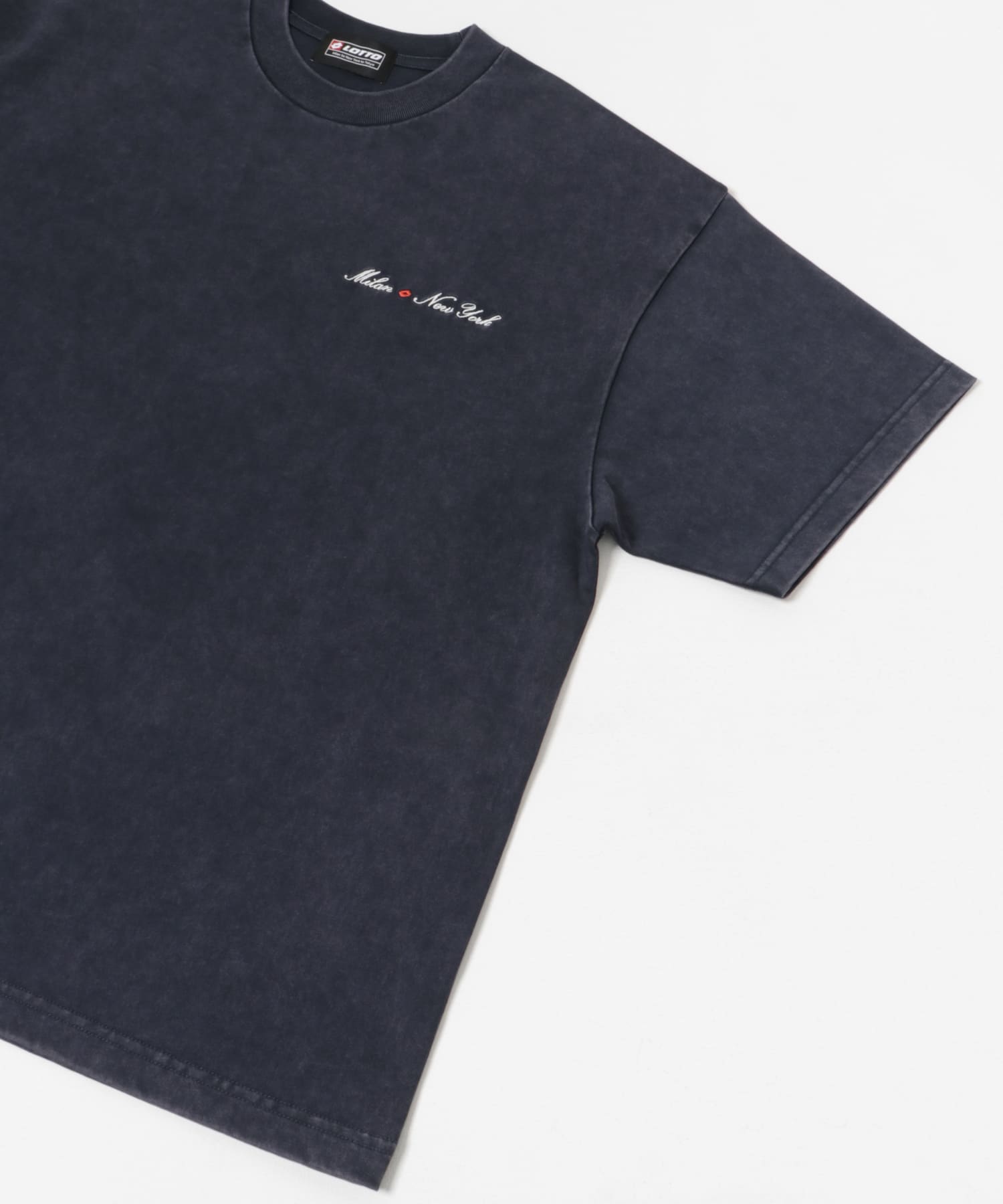 LOTTO　MILAN NEWYORK T-SHIRTS NAVY M