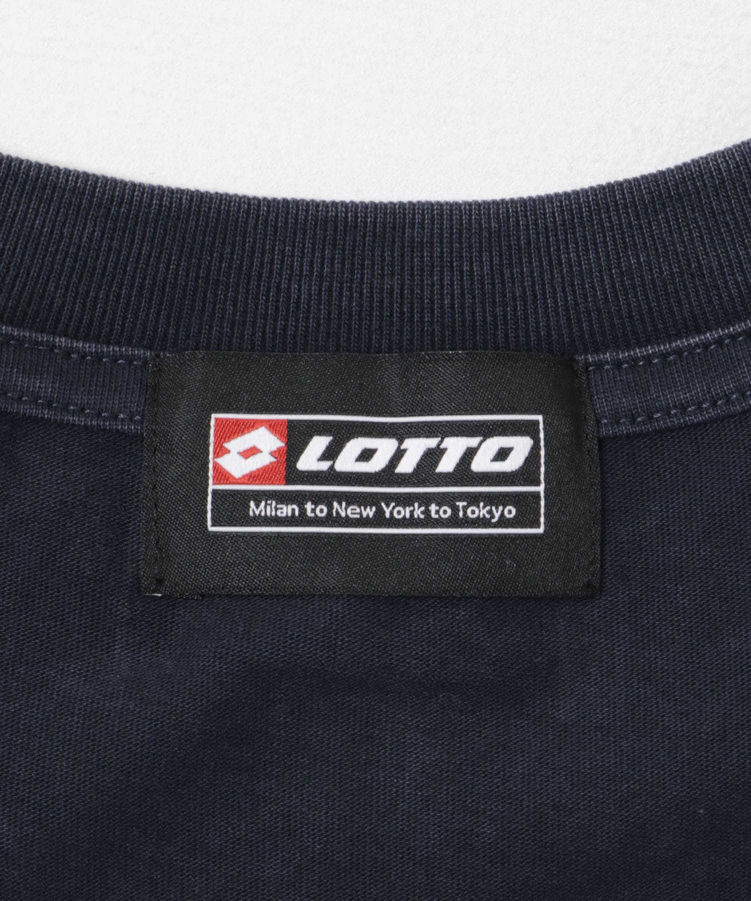 LOTTO　MILAN NEWYORK T-SHIRTS NAVY M