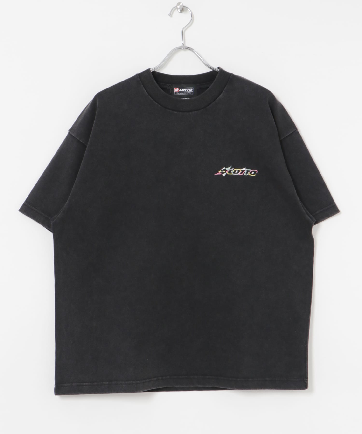 LOTTO　GEOMETRIC LOGO T-SHIRTS CHARCOAL M