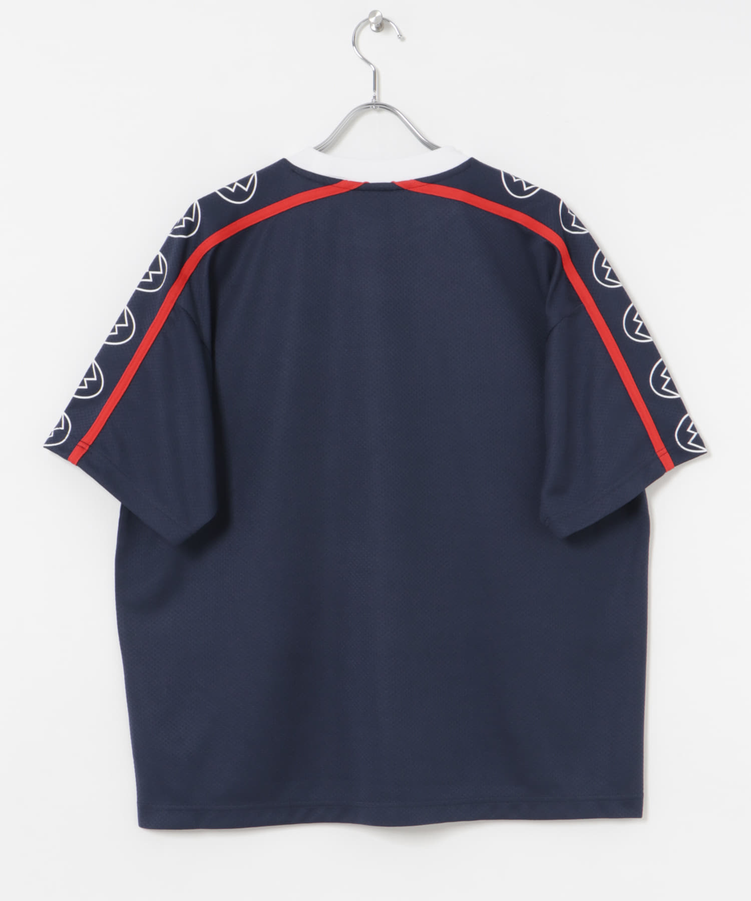 LOTTO　LOGO PRA-SHIRTS NAVY M