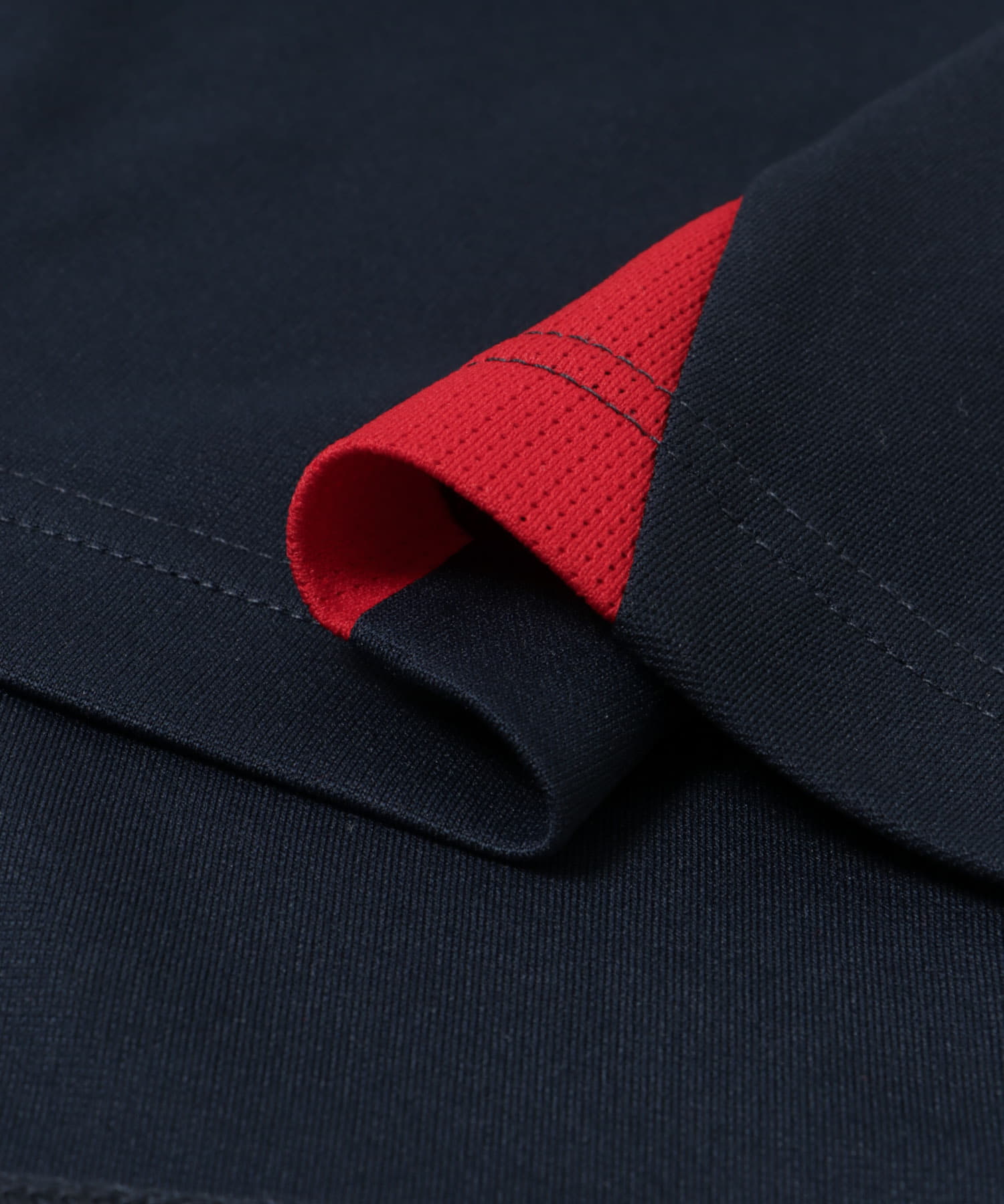 LOTTO　PANEL GAME SHIRTS NVY×RED M