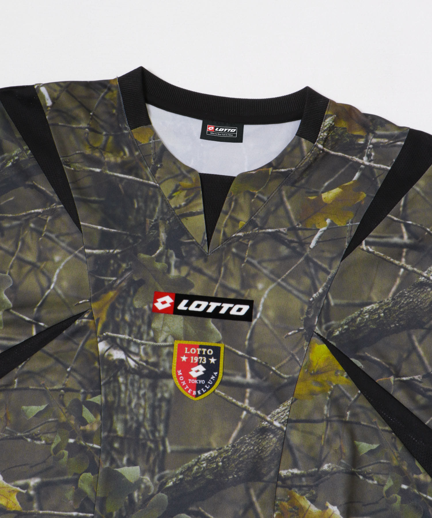 LOTTO　PANEL GAME SHIRTS CAMO M