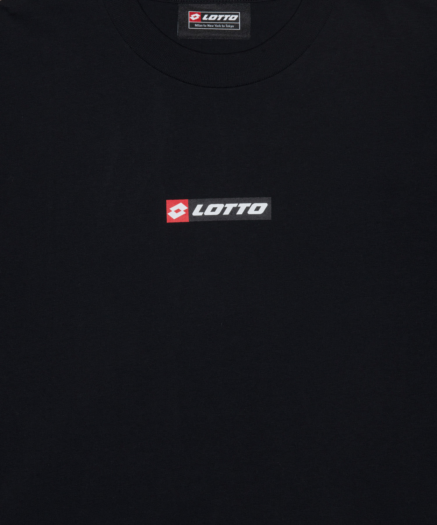 LOTTO　MILAN NY BACK PRINT T-SHIRTS BLACK M