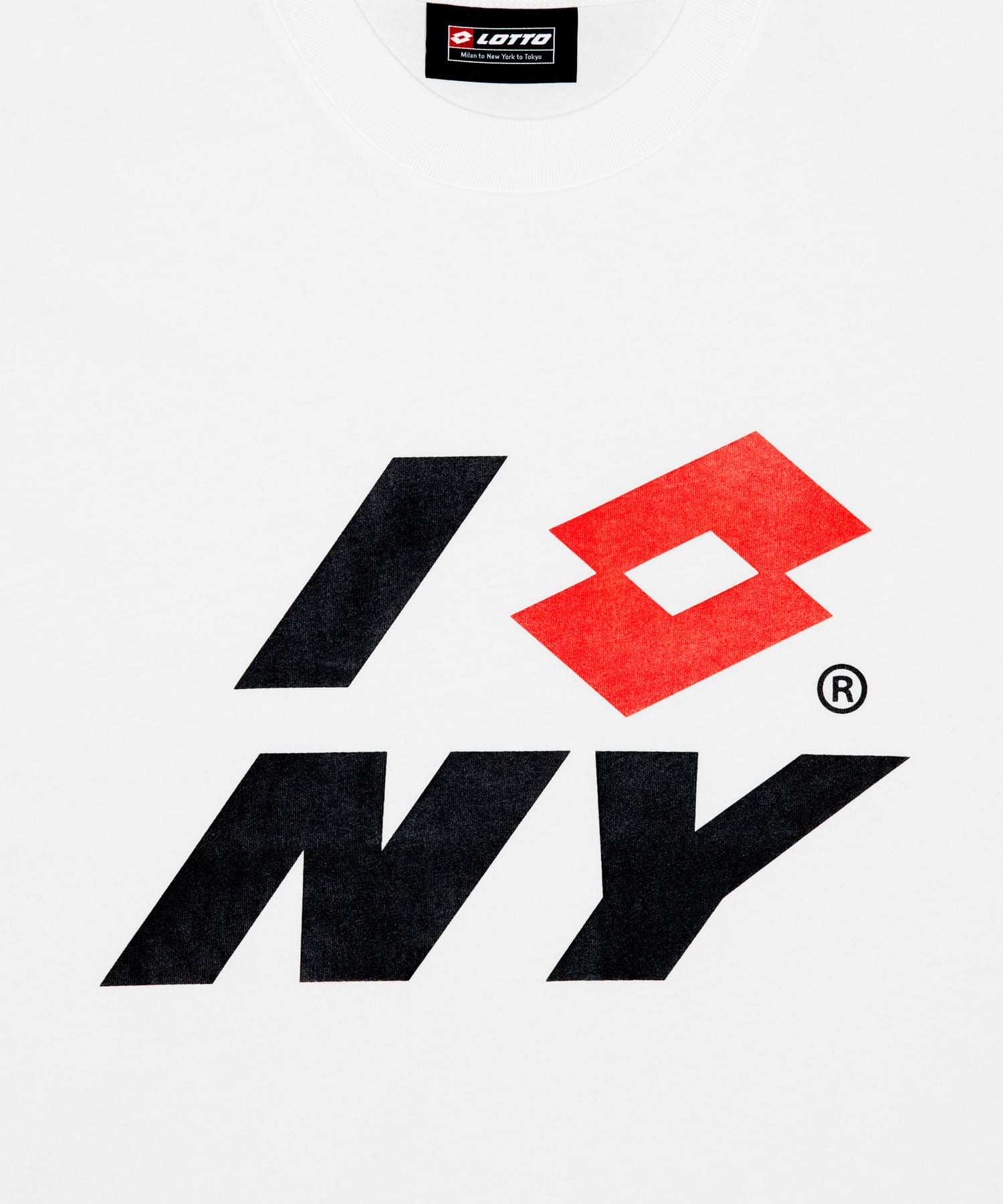 LOTTO　I LOSANGA NY T-SHIRTS WHITE M