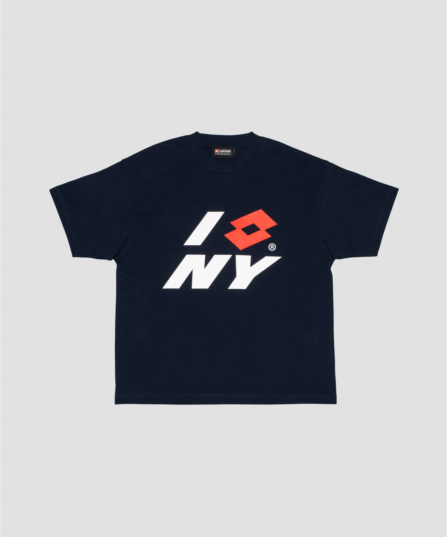 LOTTO　I LOSANGA NY T-SHIRTS NAVY M