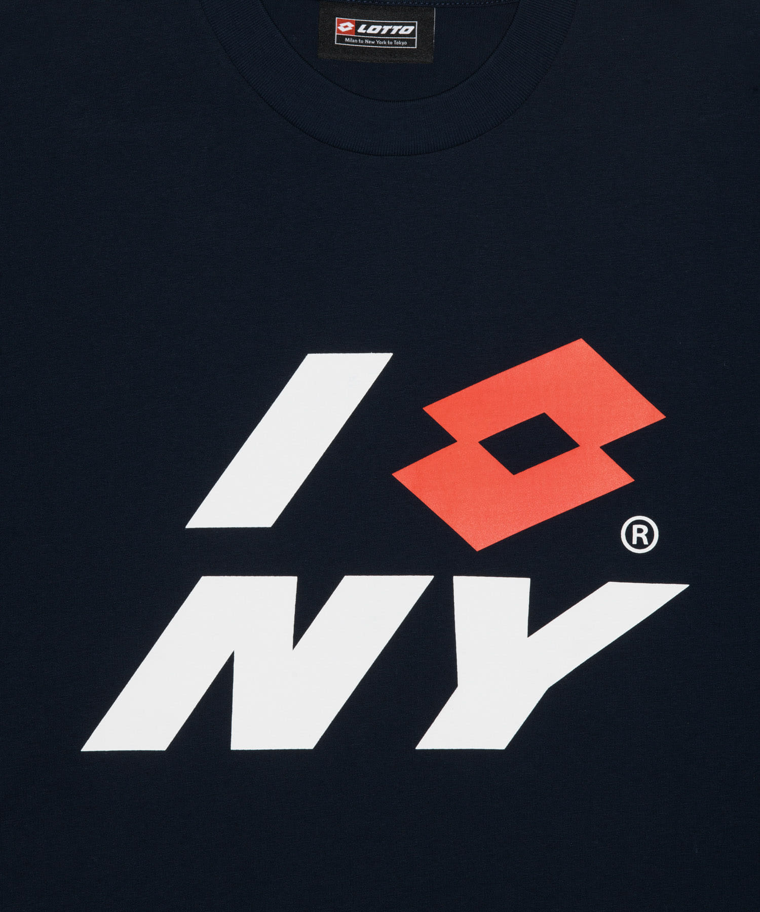LOTTO　I LOSANGA NY T-SHIRTS NAVY M