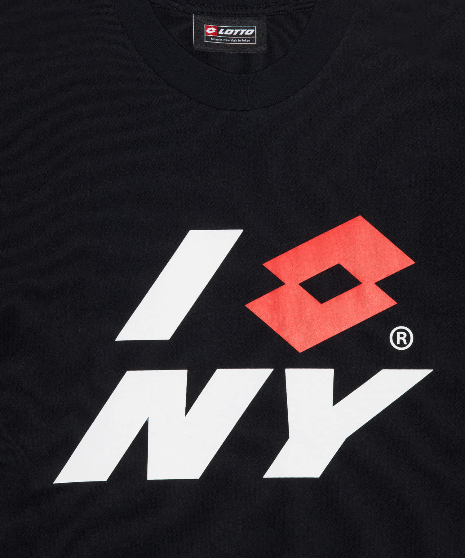 LOTTO　I LOSANGA NY T-SHIRTS BLACK M