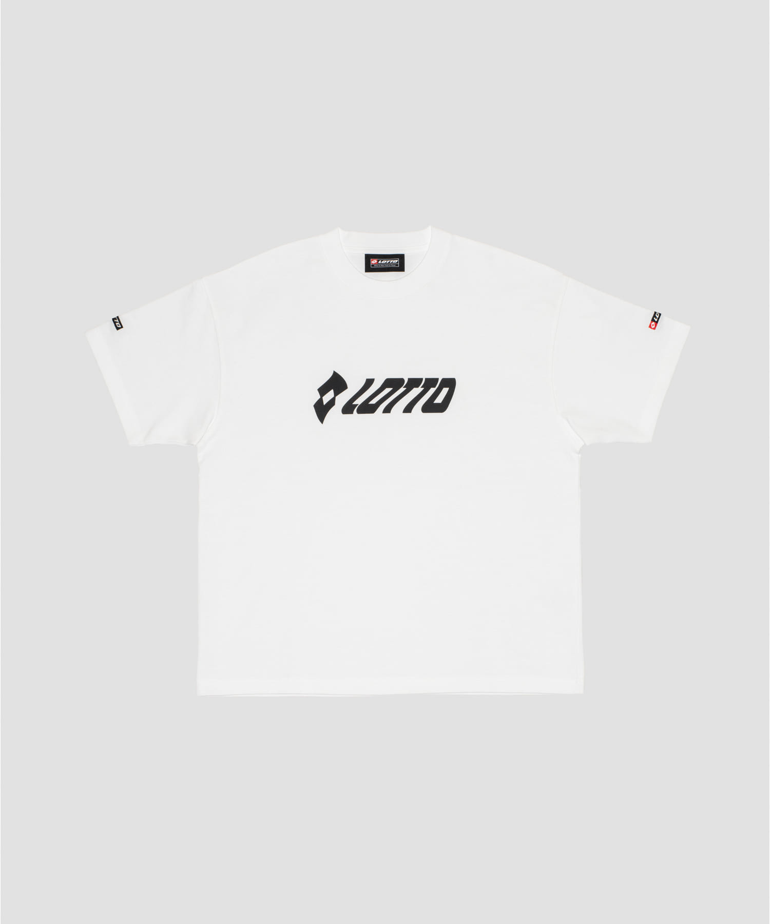 LOTTO　WAVE FRONT PRINT T-SHIRTS WHITE M