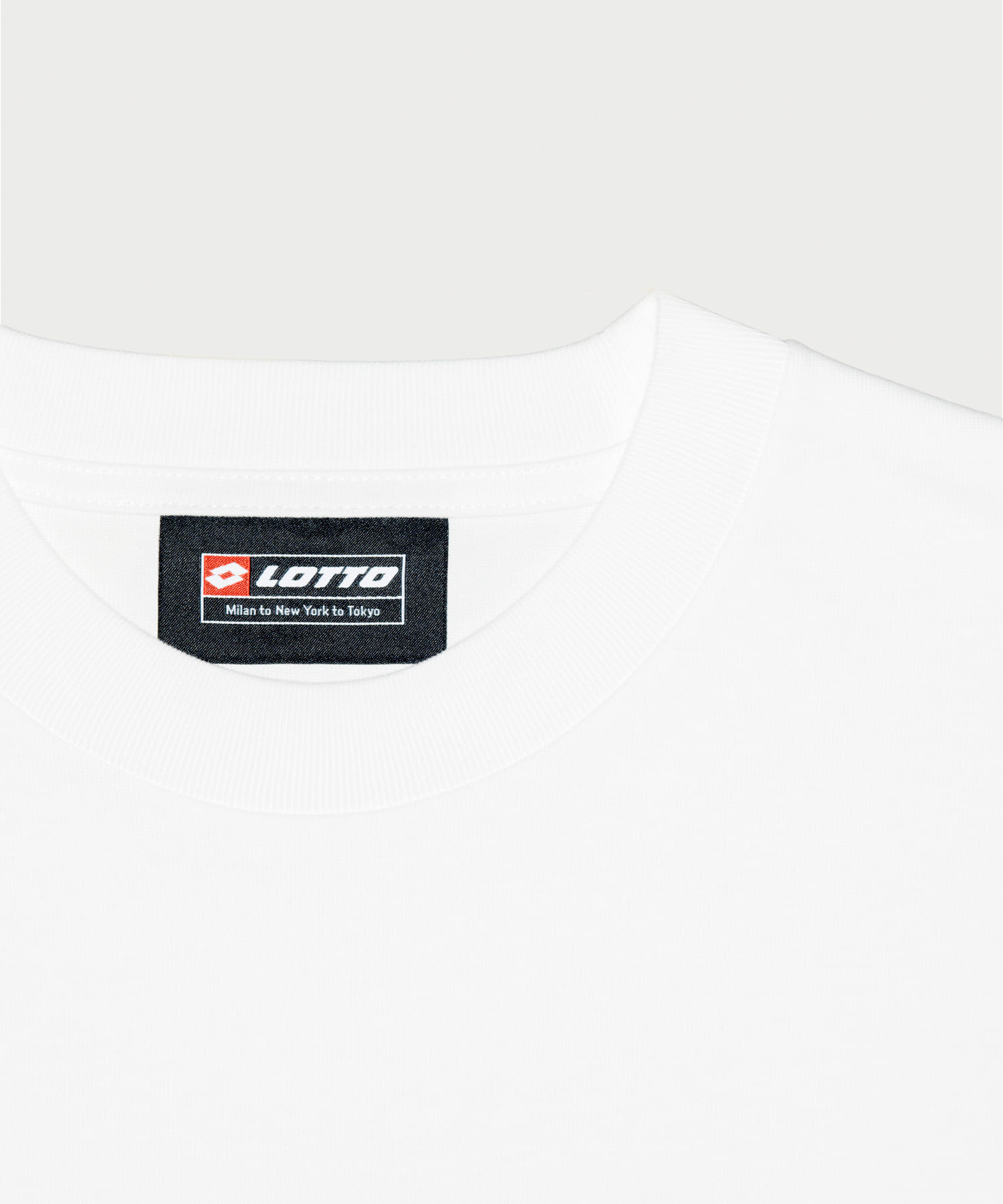 LOTTO　WAVE FRONT PRINT T-SHIRTS WHITE M