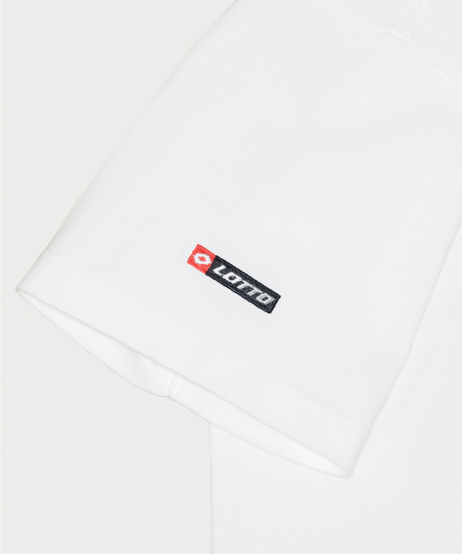 LOTTO　WAVE FRONT PRINT T-SHIRTS WHITE M