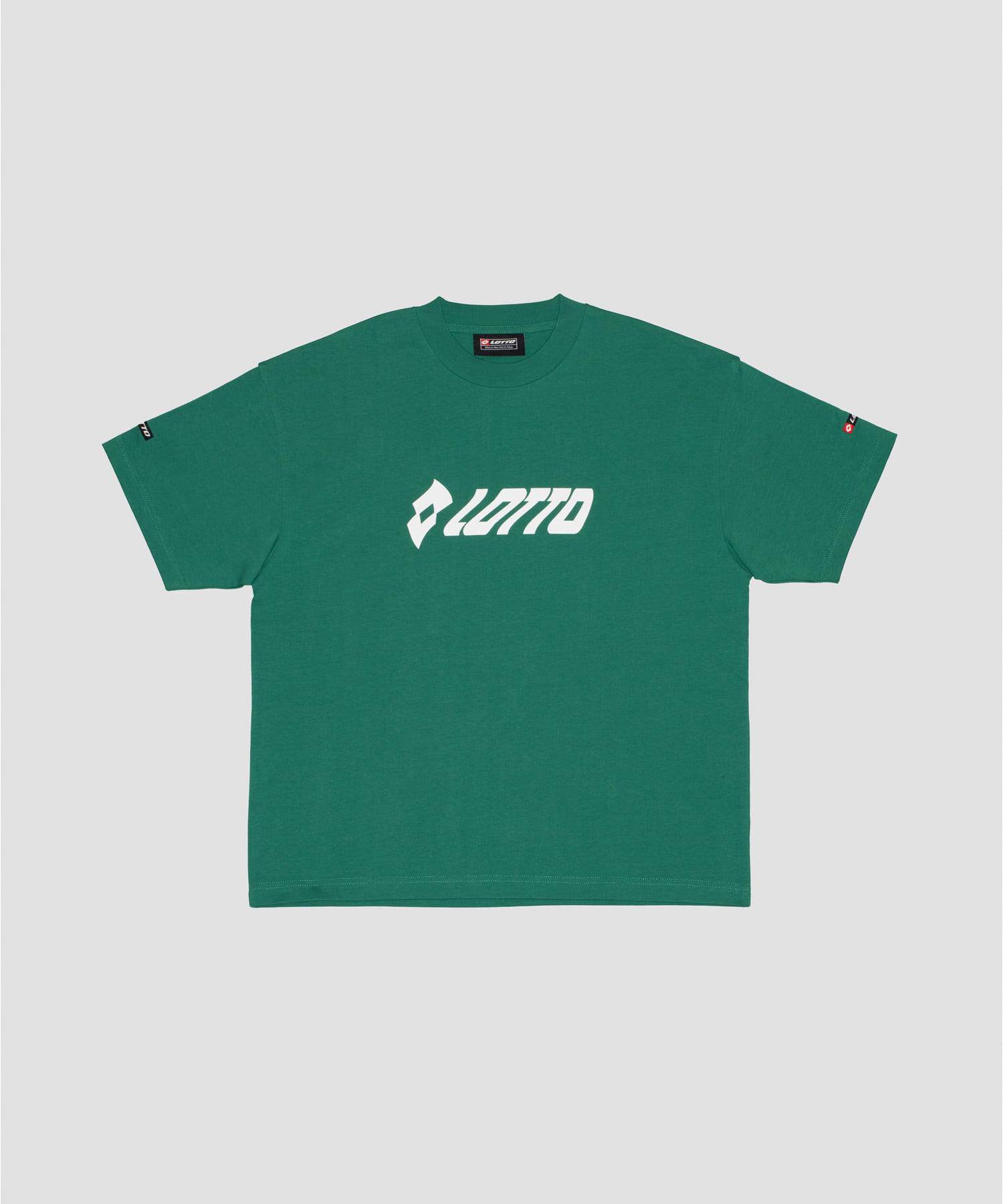 LOTTO　WAVE FRONT PRINT T-SHIRTS GREEN M