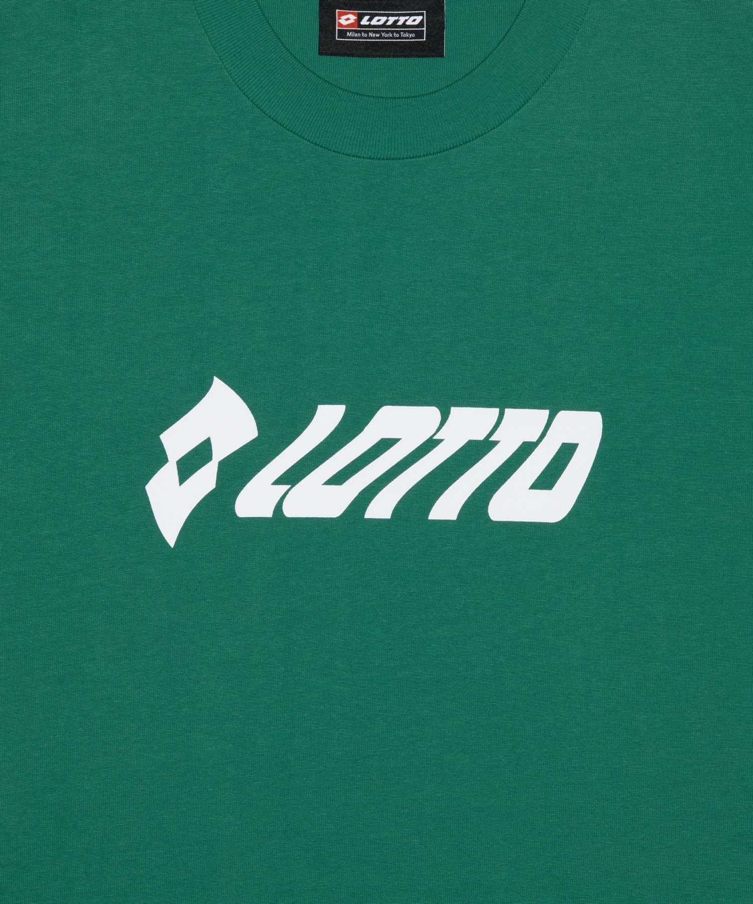 LOTTO　WAVE FRONT PRINT T-SHIRTS GREEN M