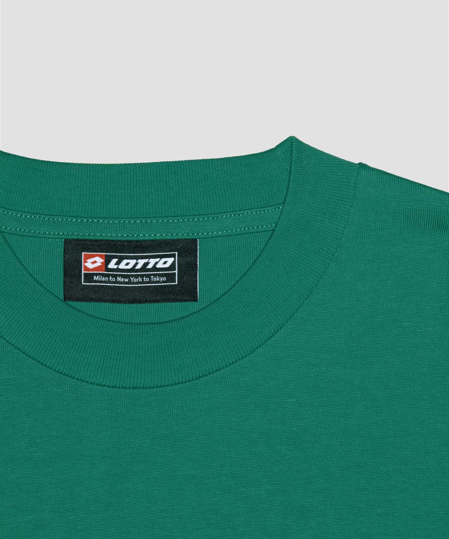 LOTTO　WAVE FRONT PRINT T-SHIRTS GREEN M