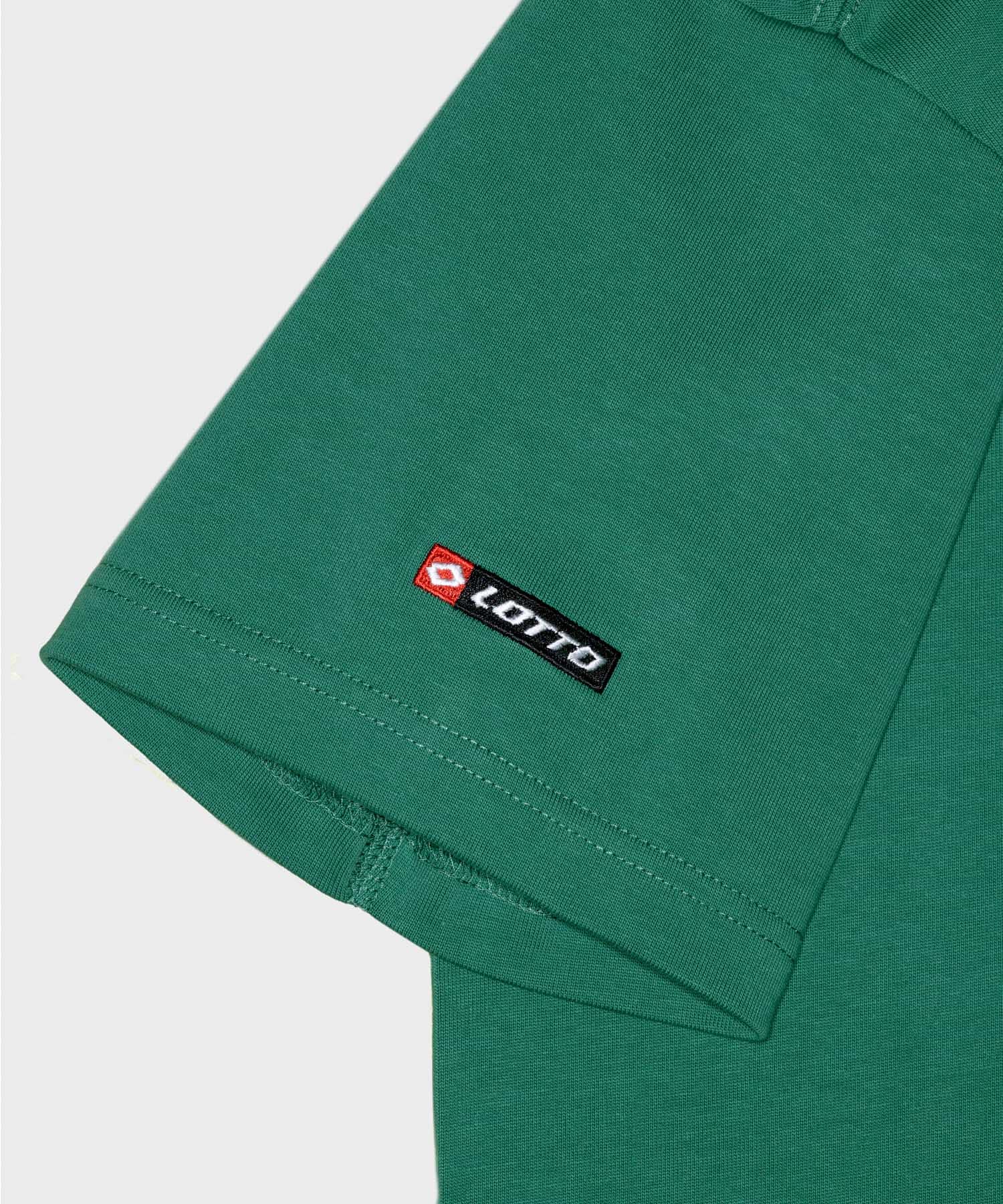 LOTTO　WAVE FRONT PRINT T-SHIRTS GREEN M