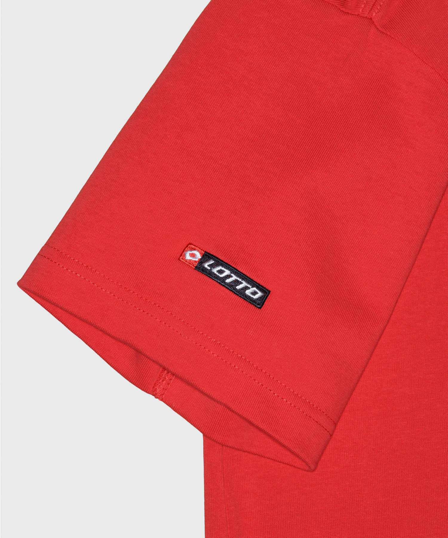 LOTTO　WAVE FRONT PRINT T-SHIRTS RED M