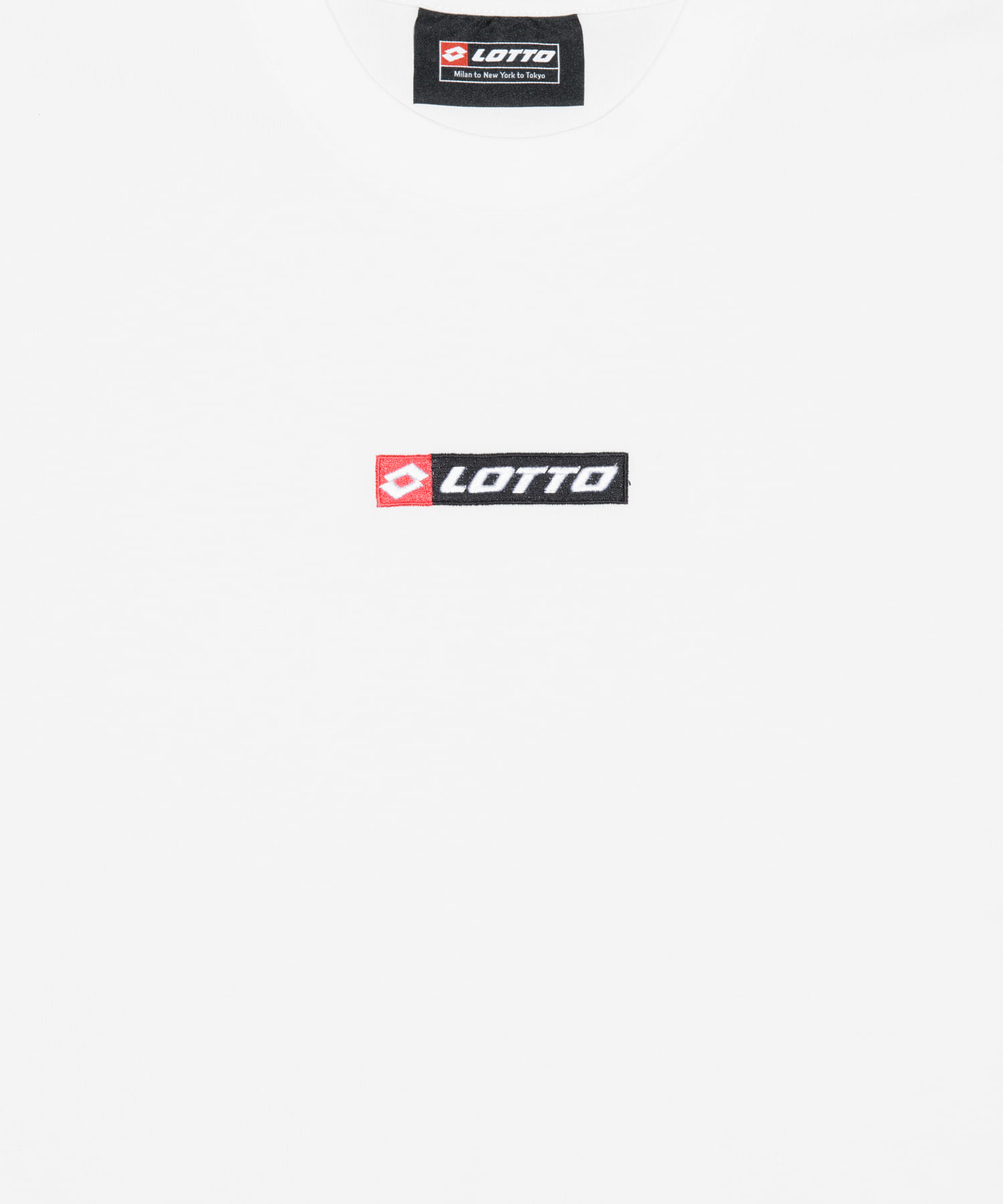 LOTTO　QUICK DRY LOGO T-SHIRTS WHITE M