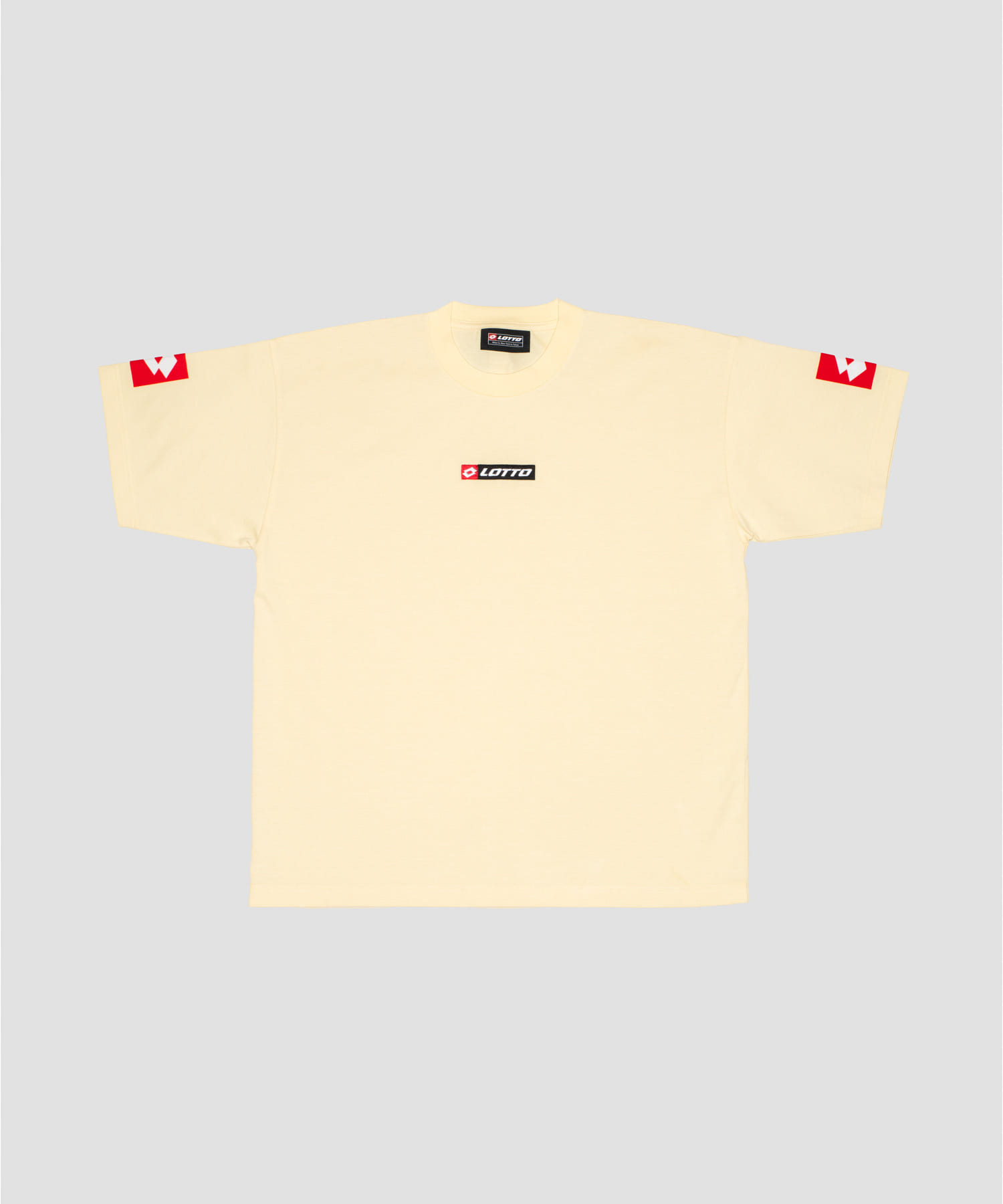LOTTO　QUICK DRY LOGO T-SHIRTS YELLOW M