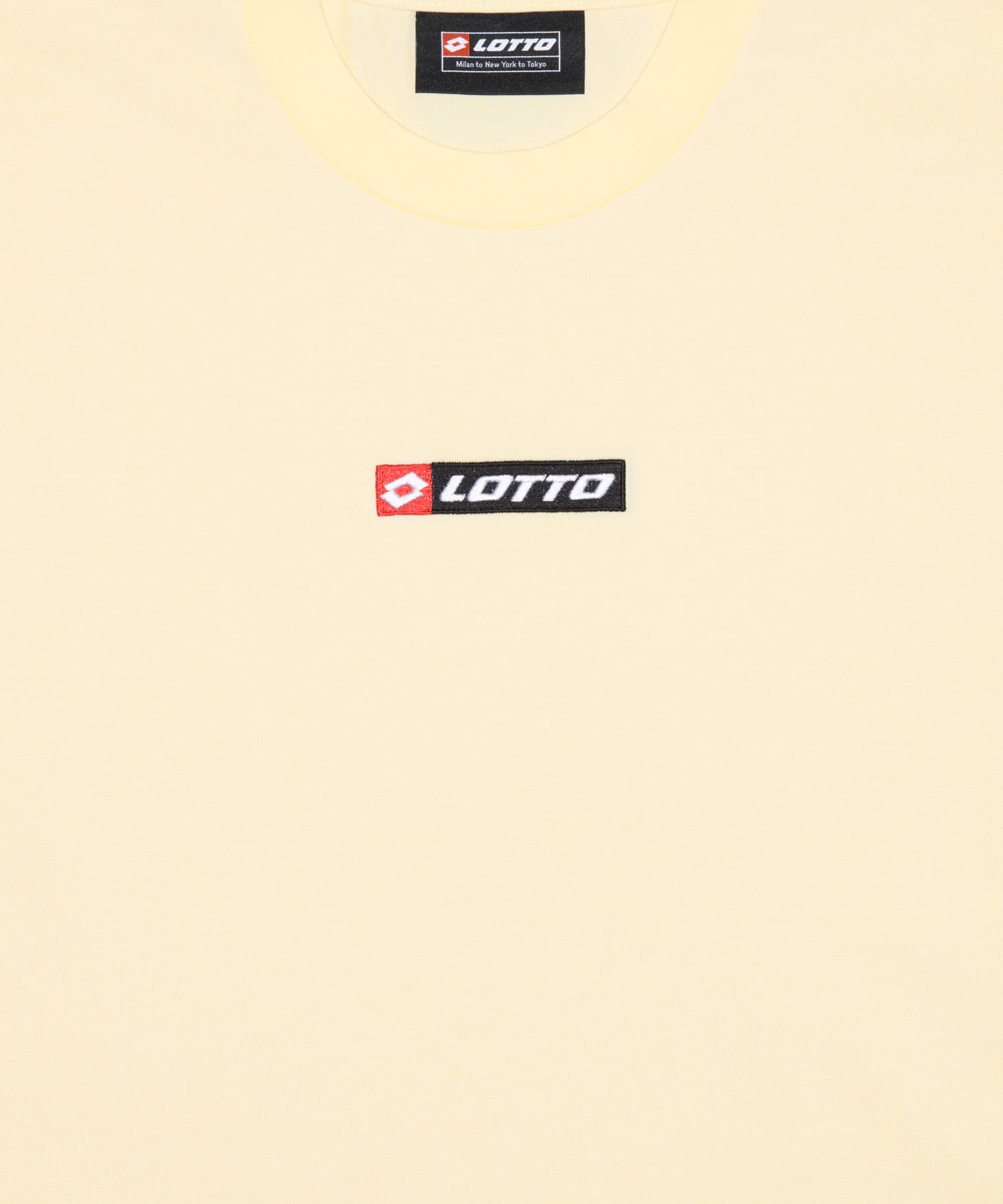 LOTTO　QUICK DRY LOGO T-SHIRTS YELLOW M