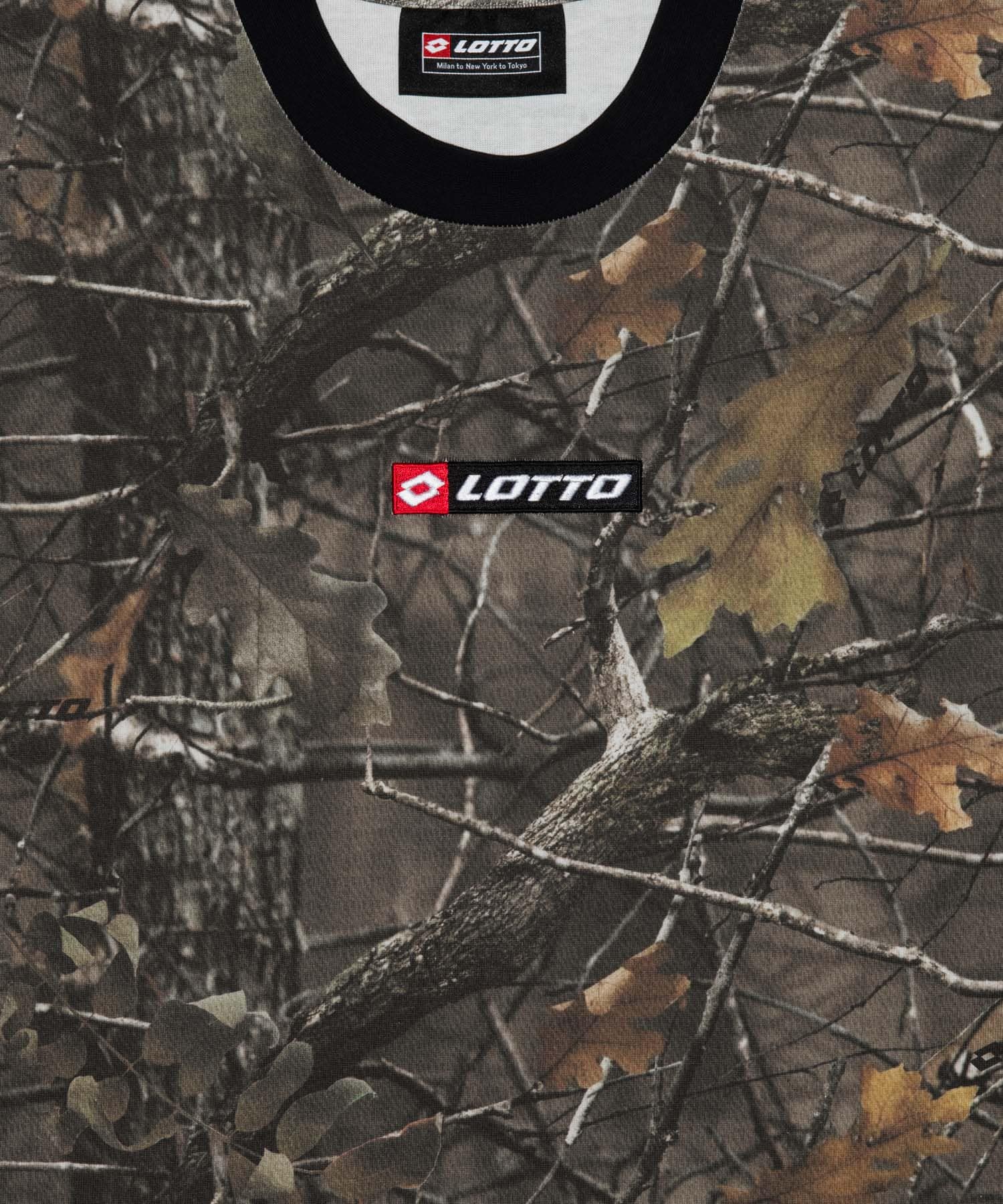 LOTTO　QUICK DRY LOGO T-SHIRTS CAMO M