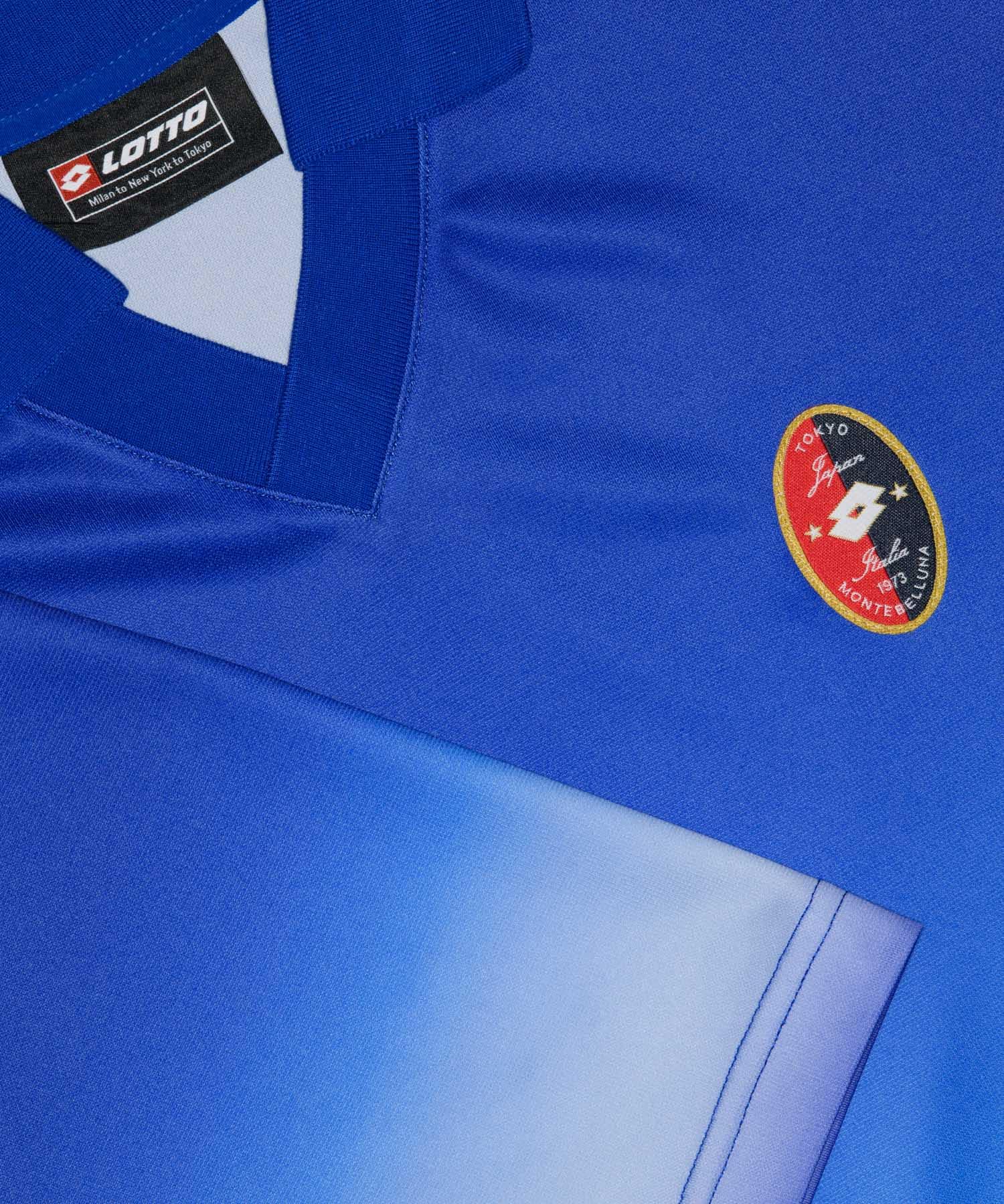 LOTTO　GRADATION GAME SHIRTS BLUE M