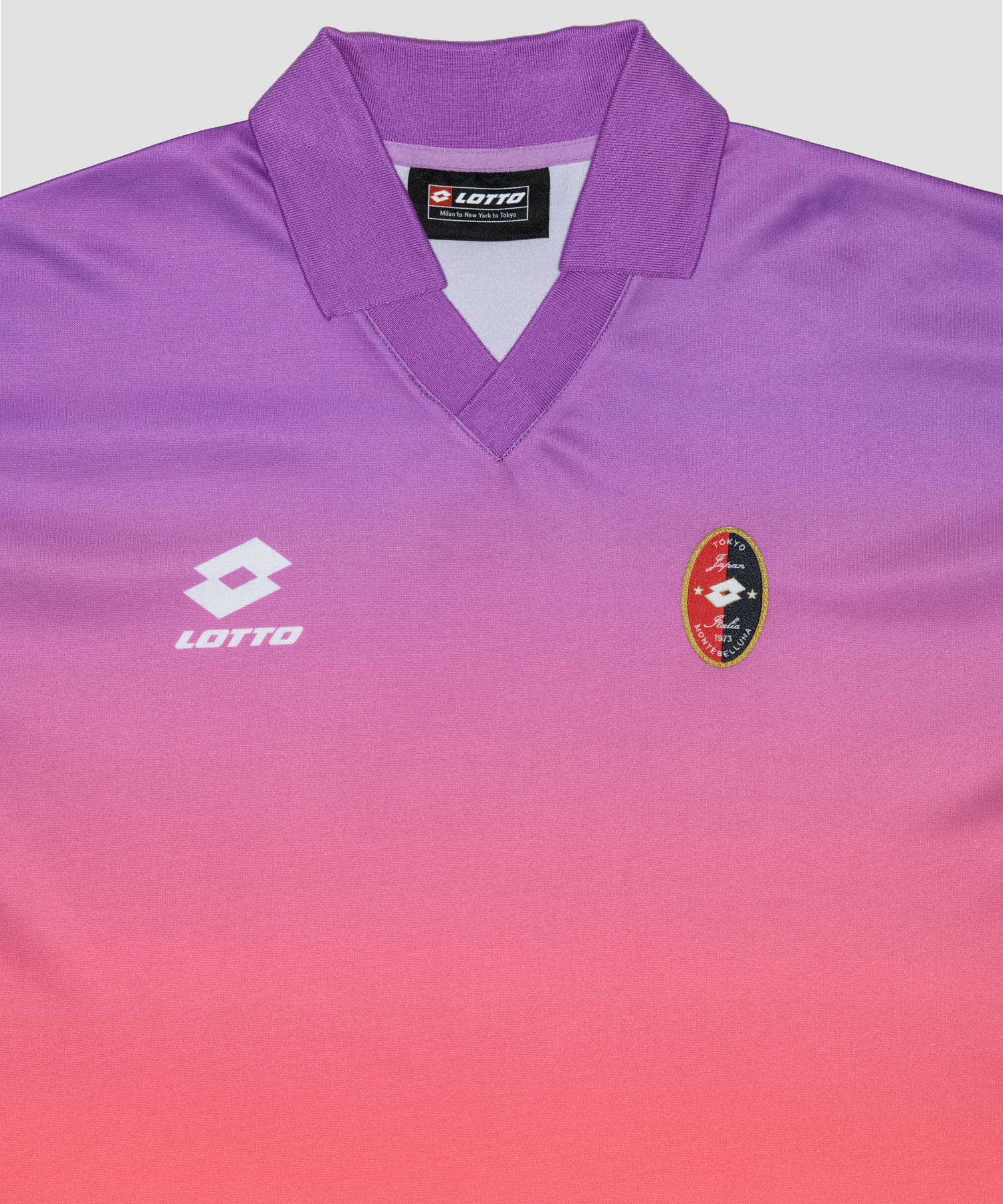 LOTTO　GRADATION GAME SHIRTS PINK M