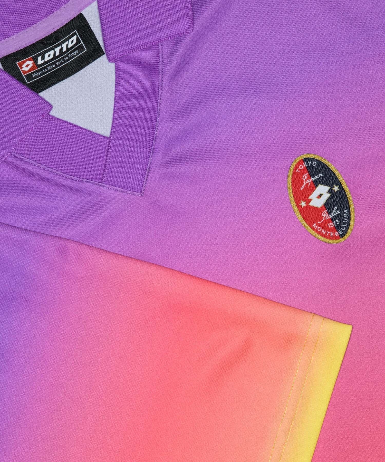 LOTTO　GRADATION GAME SHIRTS PINK M