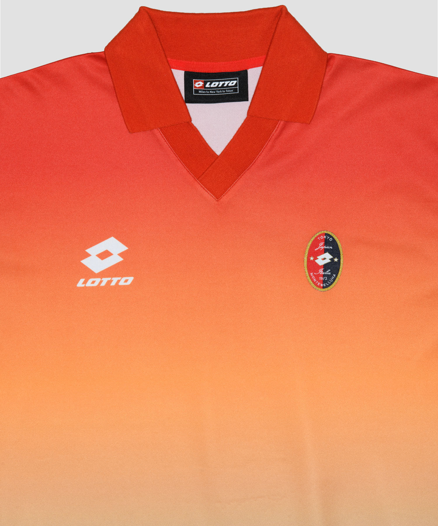 LOTTO　GRADATION GAME SHIRTS ORANGE M