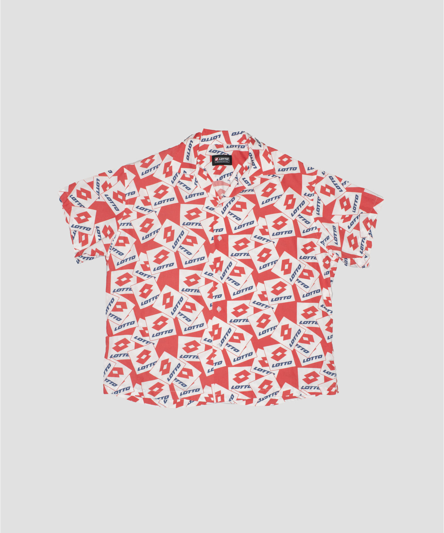 LOTTO　LOGO PATTERNED O/C SHIRTS
