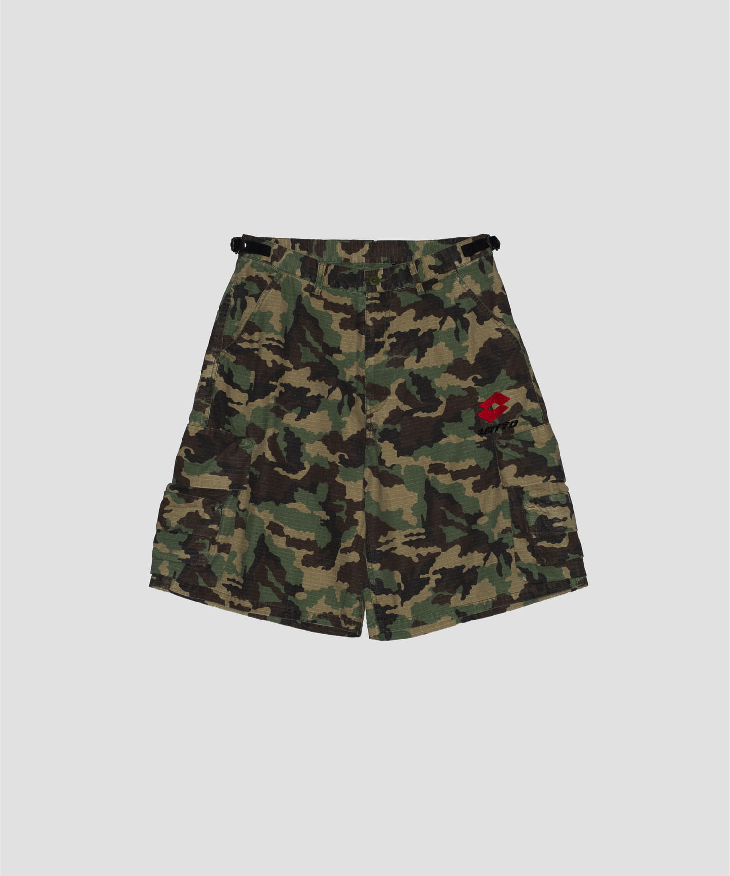 LOTTO　CAMOFLAGE CARGO SHORTS CAMO M