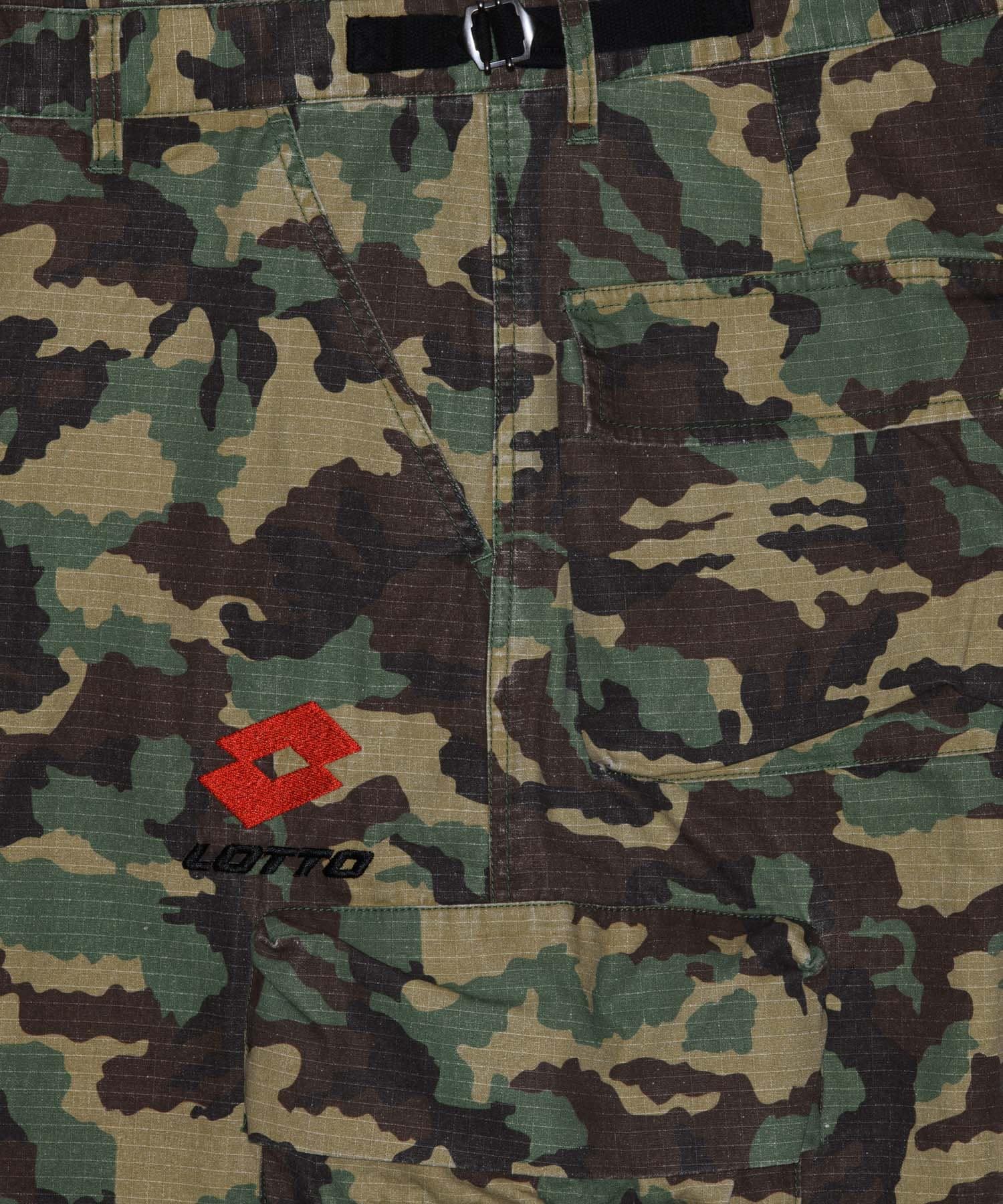 LOTTO　CAMOFLAGE CARGO SHORTS CAMO M