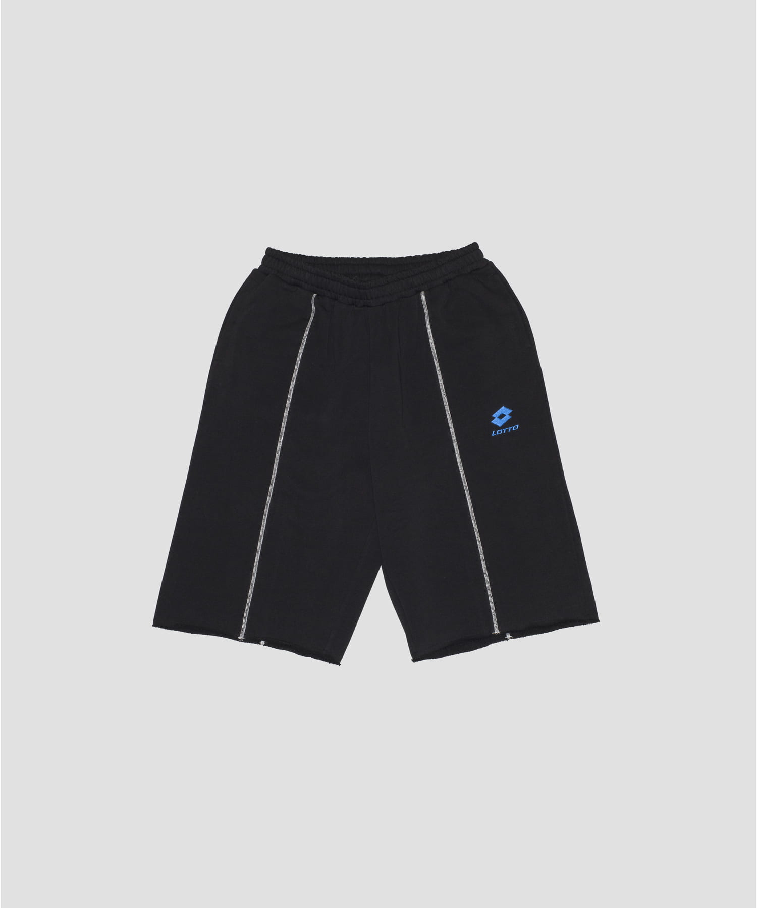 LOTTO　COLOR STITCHING SHORTS BLACK M