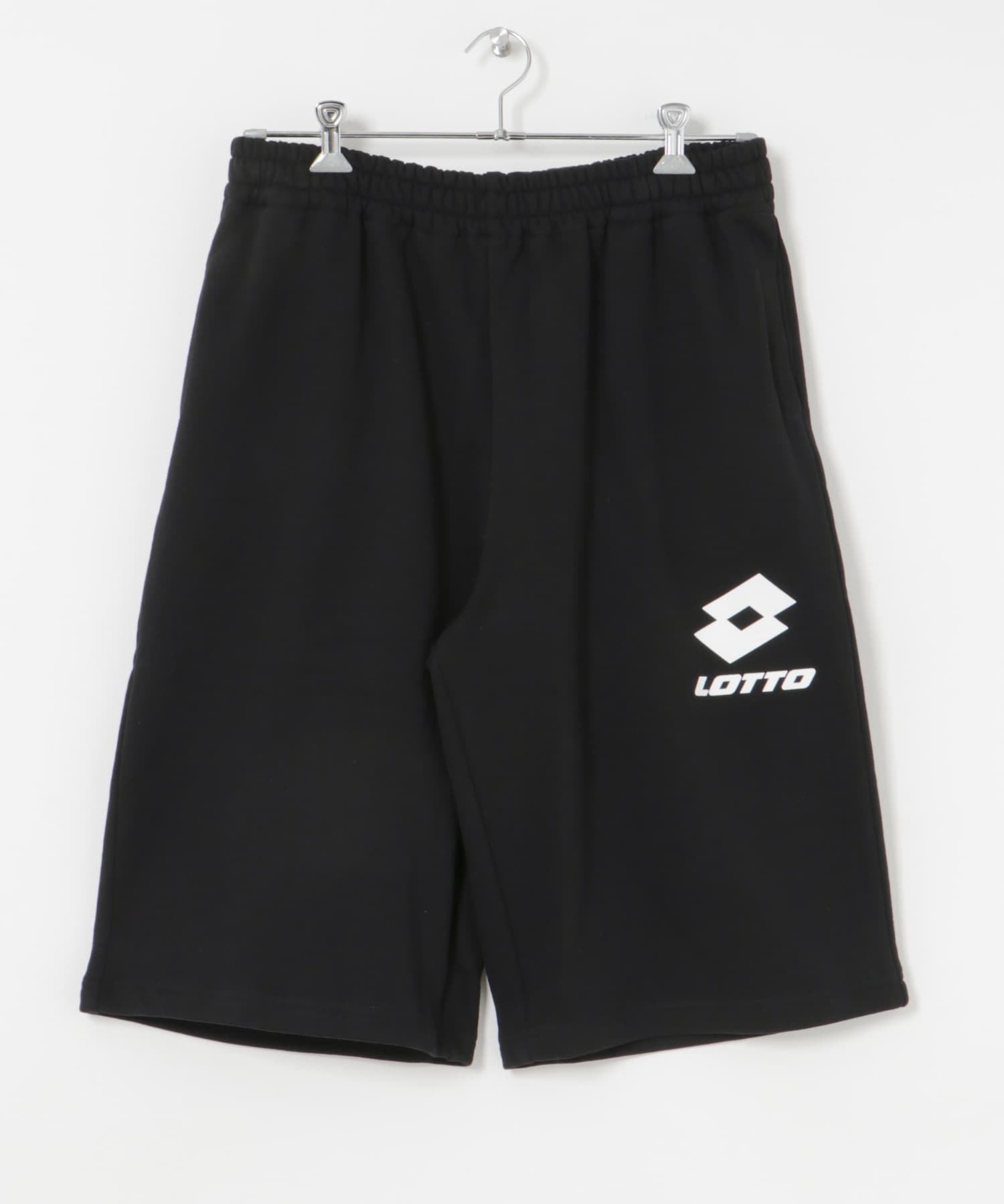 LOTTO　CLASSIC BIG LOGO SHORTS BLACK M