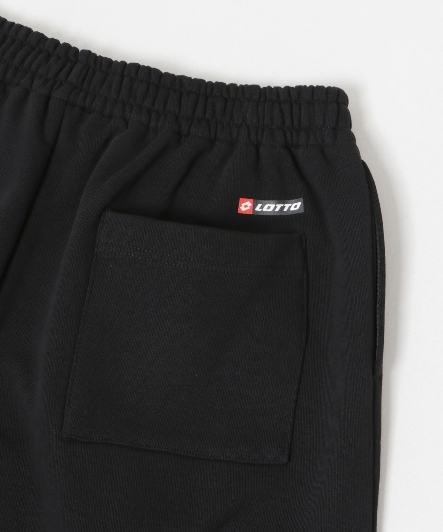 LOTTO　CLASSIC BIG LOGO SHORTS BLACK M