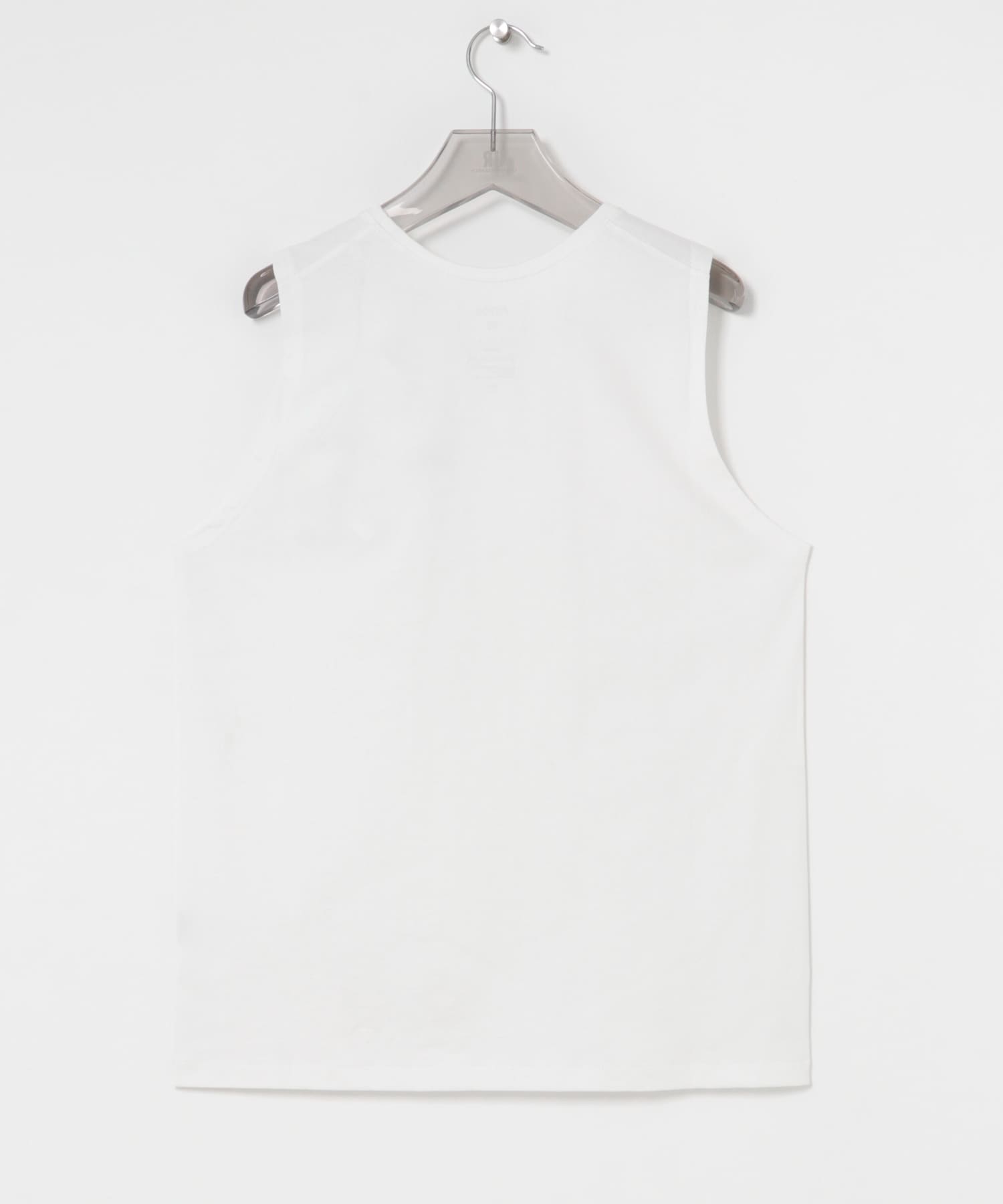 『別注』FITFOR×URBAN RESEARC　WIDE SLEEVE LESS T-SHIRTS WHITE M