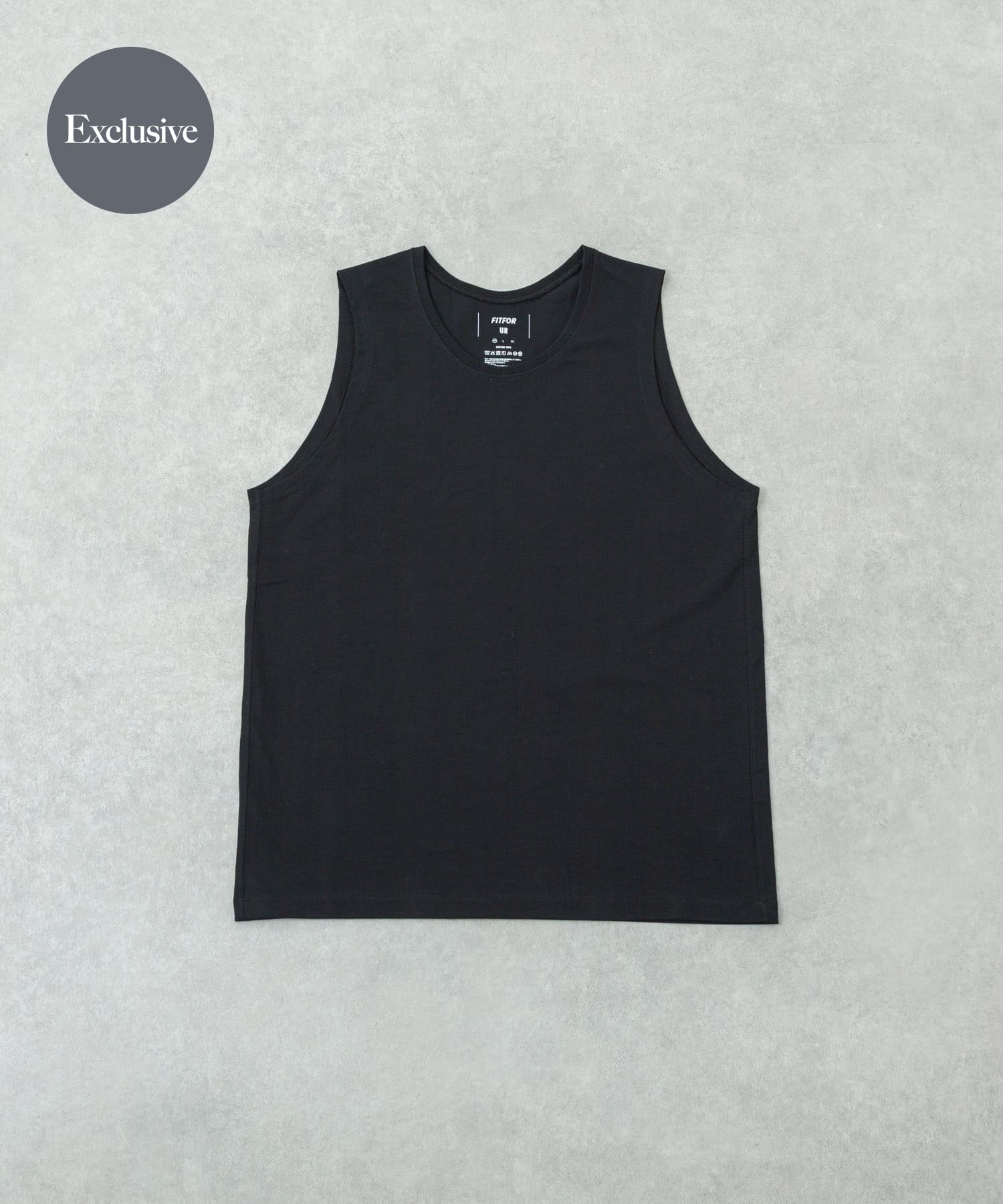 『別注』FITFOR×URBAN RESEARC　WIDE SLEEVE LESS T-SHIRTS