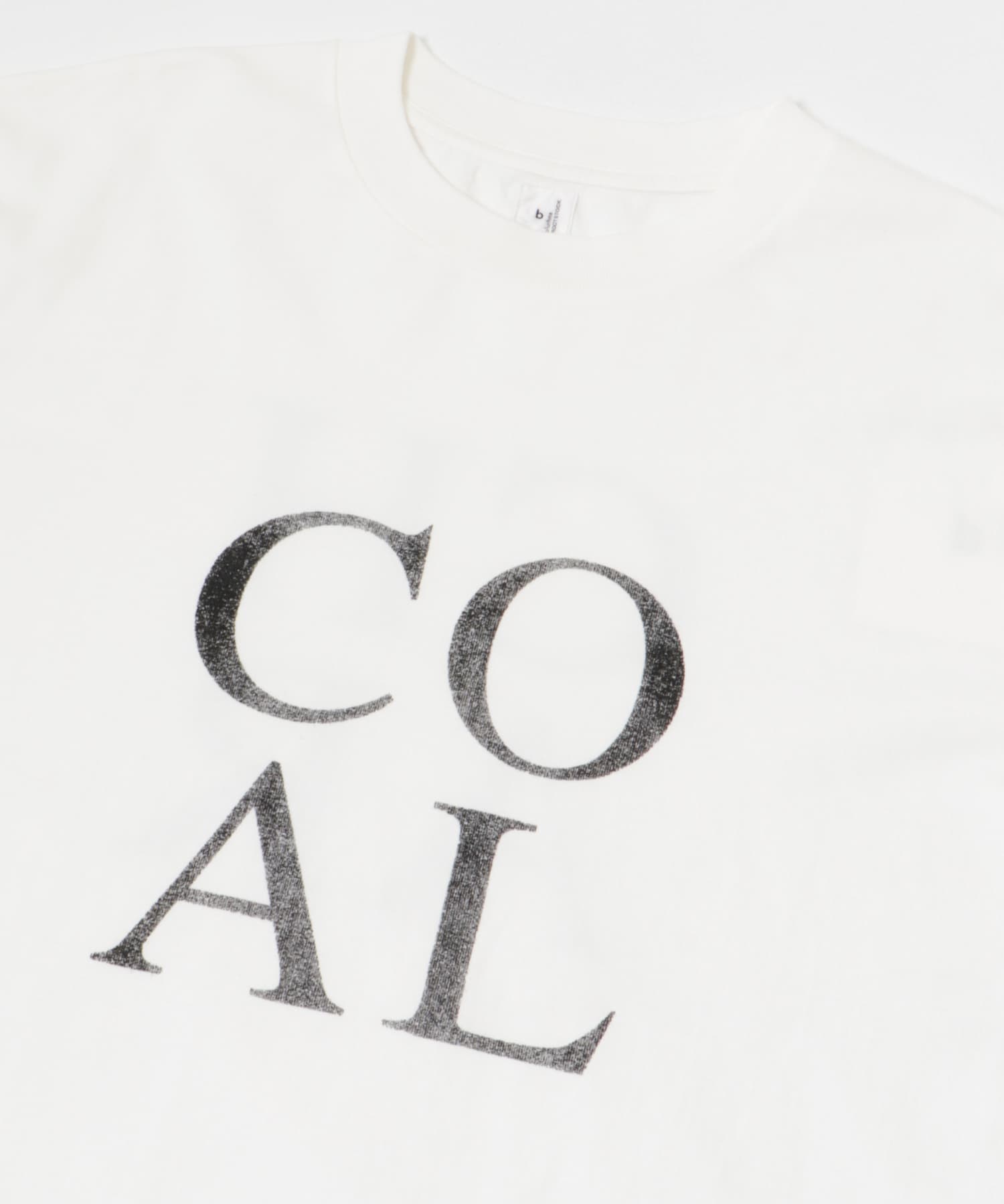 blurhmsROOTSTOCK　COAL Print T-shirts WIDE White 3