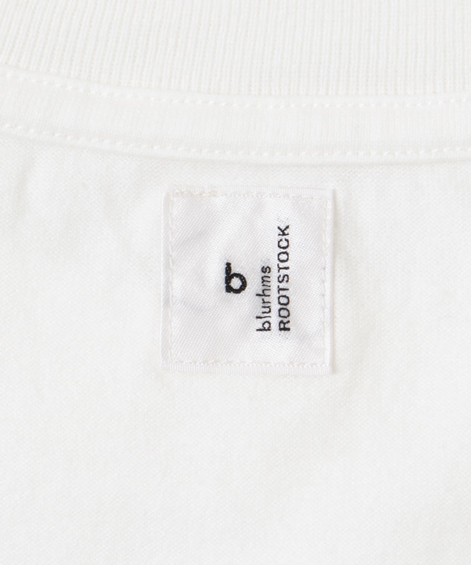 blurhmsROOTSTOCK　COAL Print T-shirts WIDE White 3